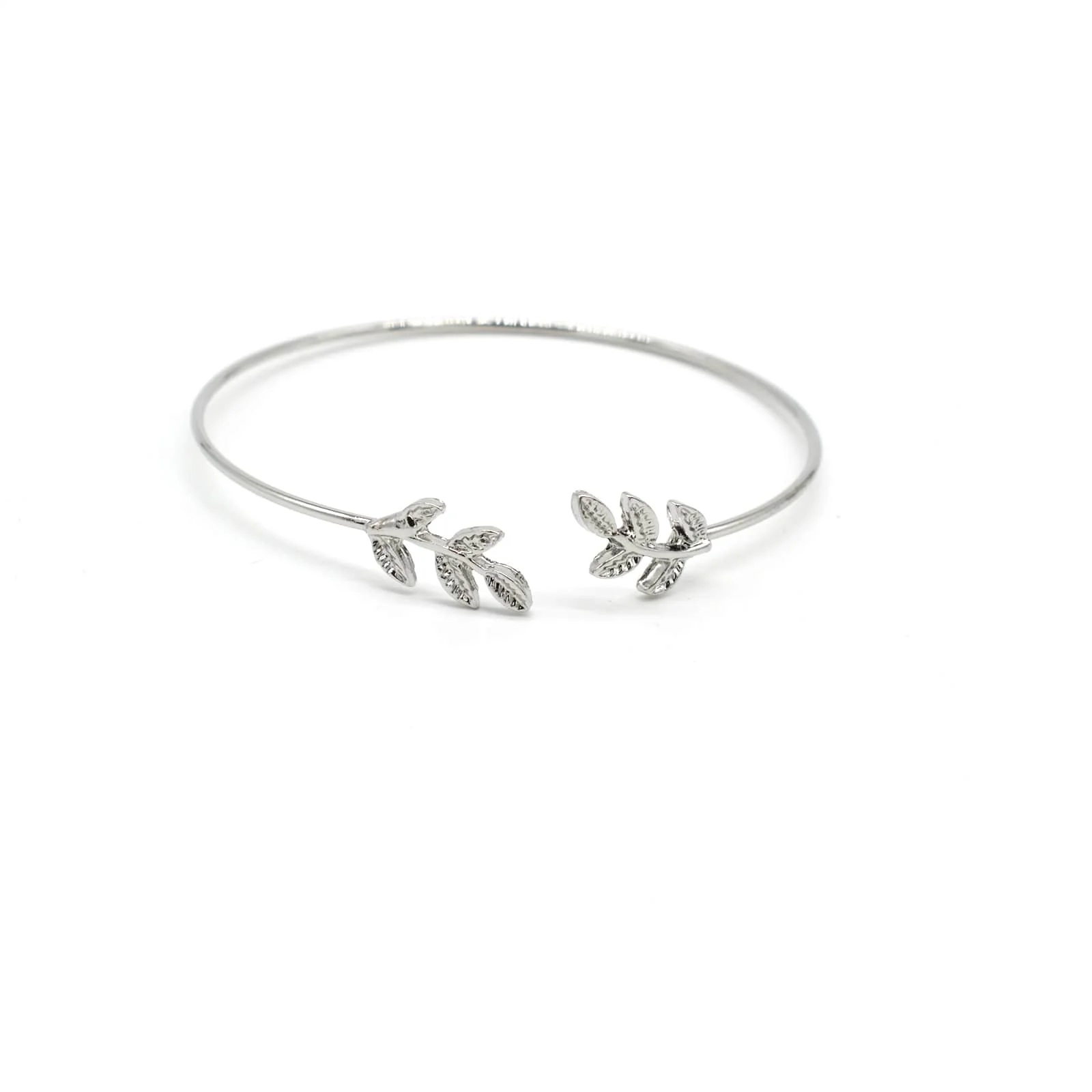 Snowflake Silver Watch Bracelet Stack - Image 5