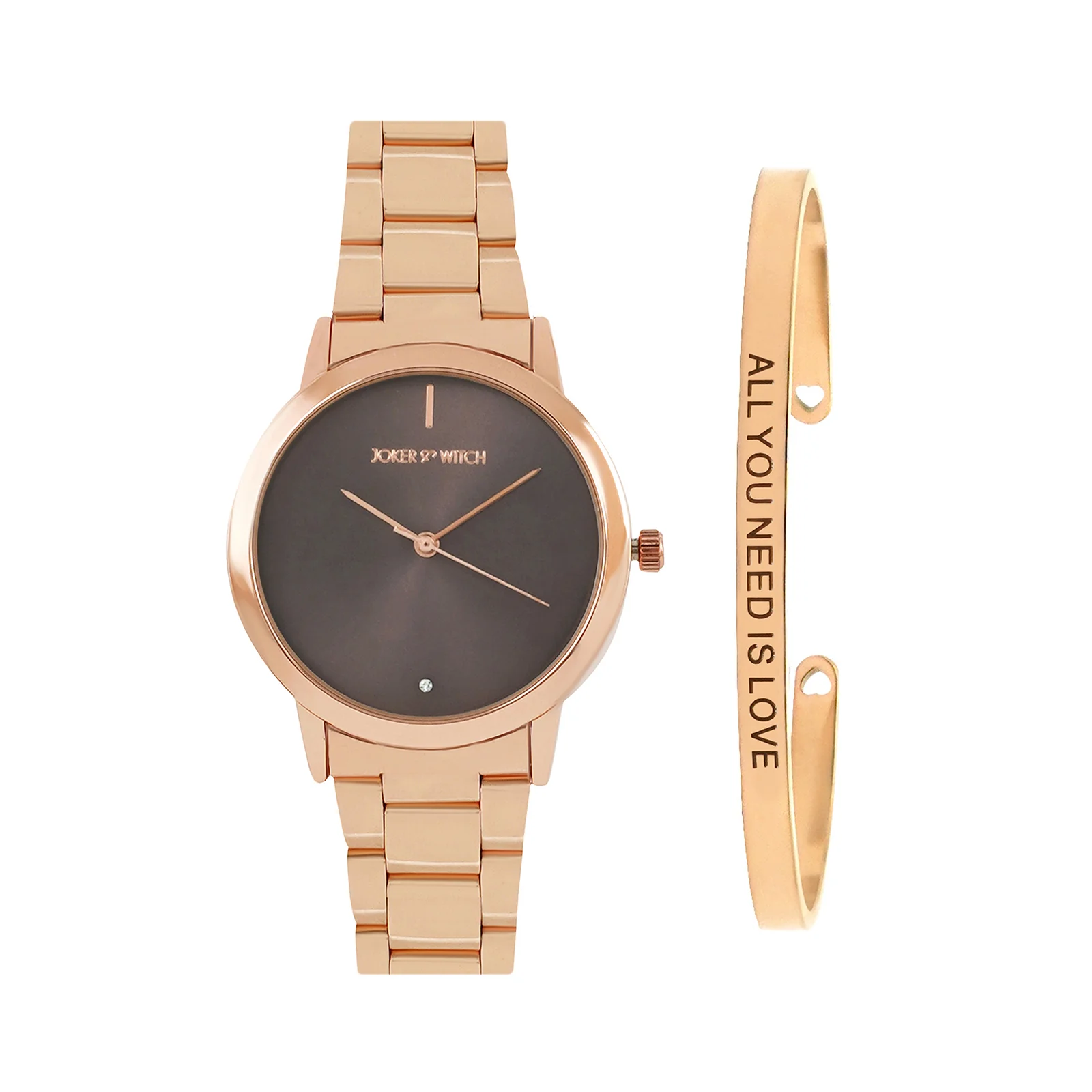 Sofia Rosegold Watch Bracelet Stack - Image 2