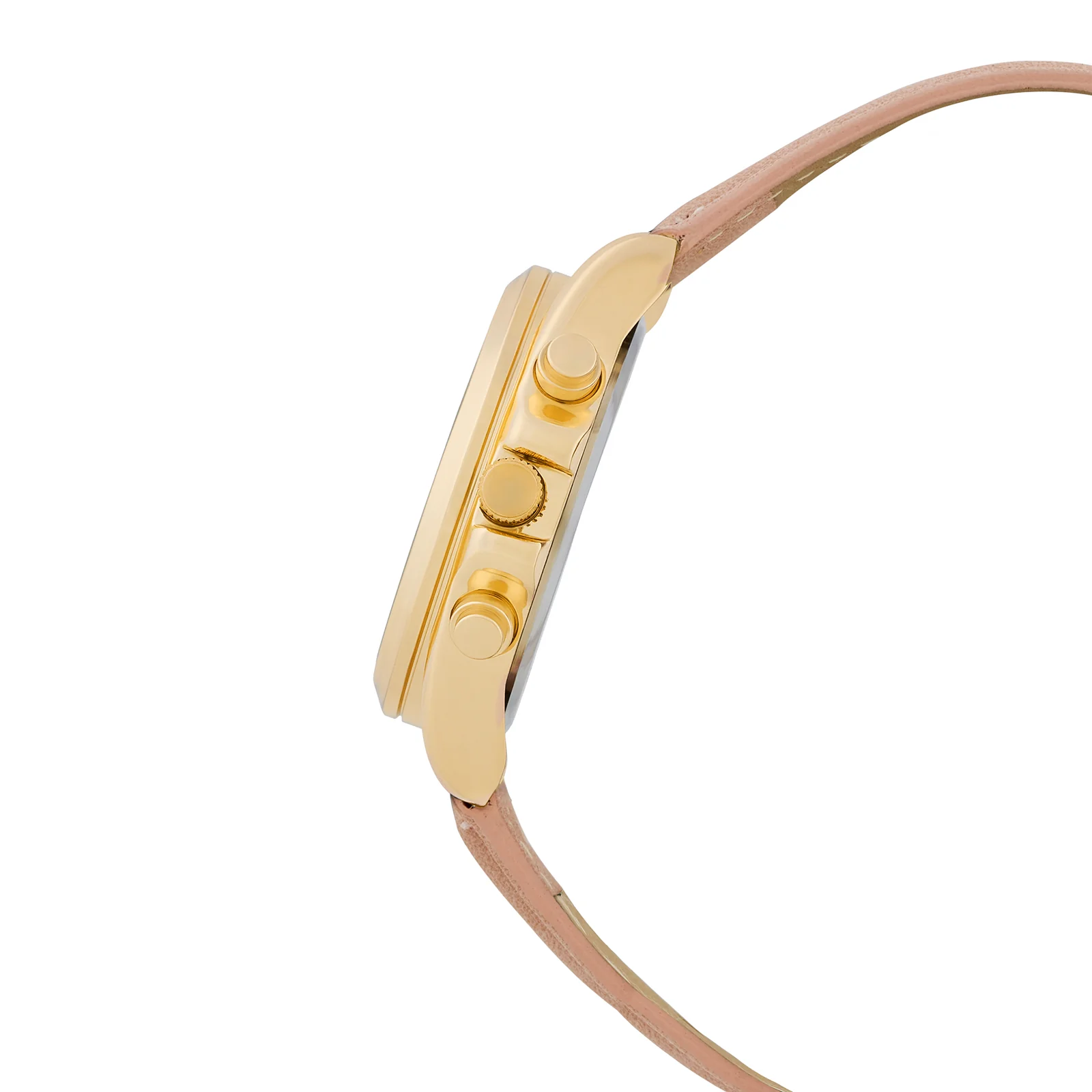 Soleil Pink Medium Dial PU Strap Women's Watch - Image 5