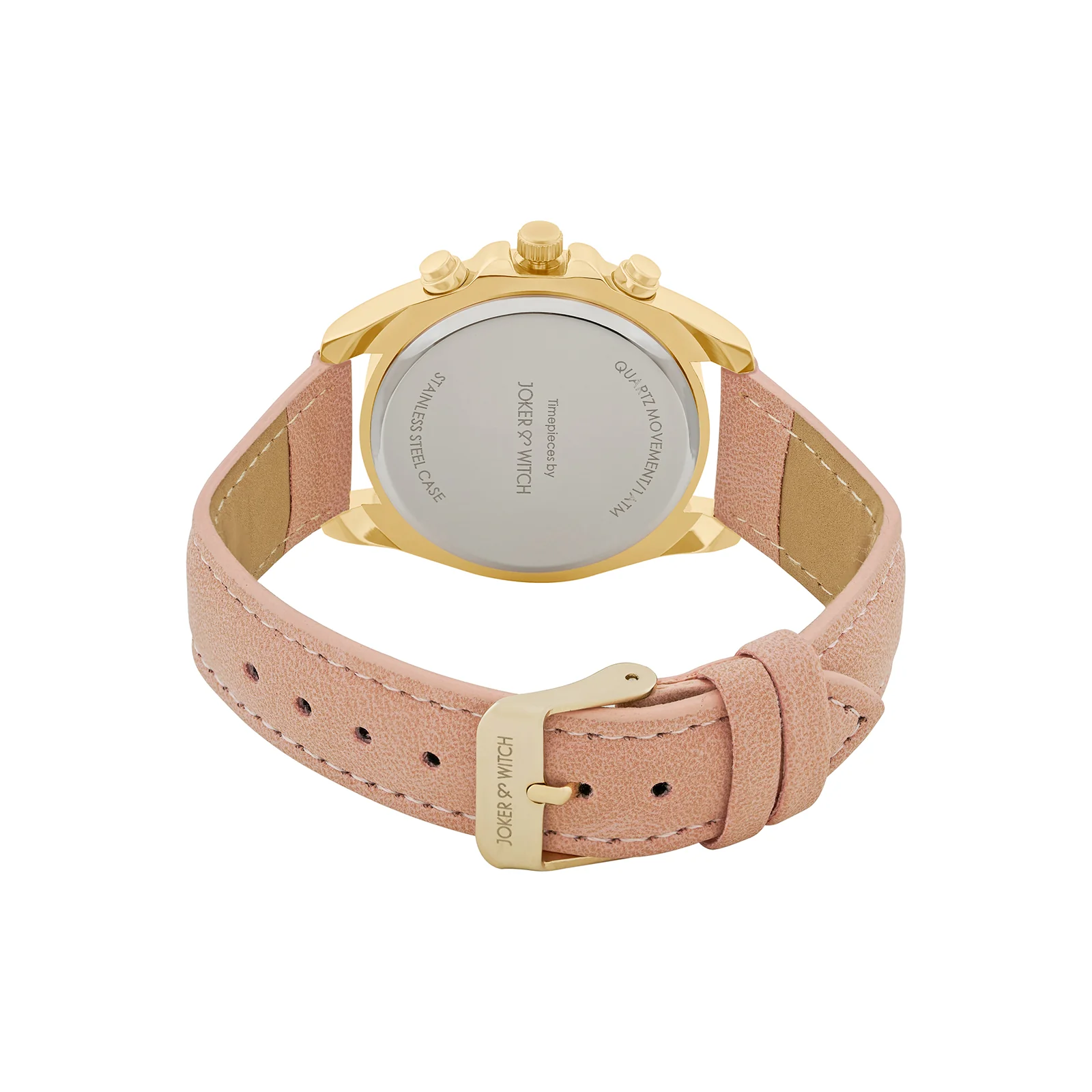 Soleil Pink Medium Dial PU Strap Women's Watch - Image 6