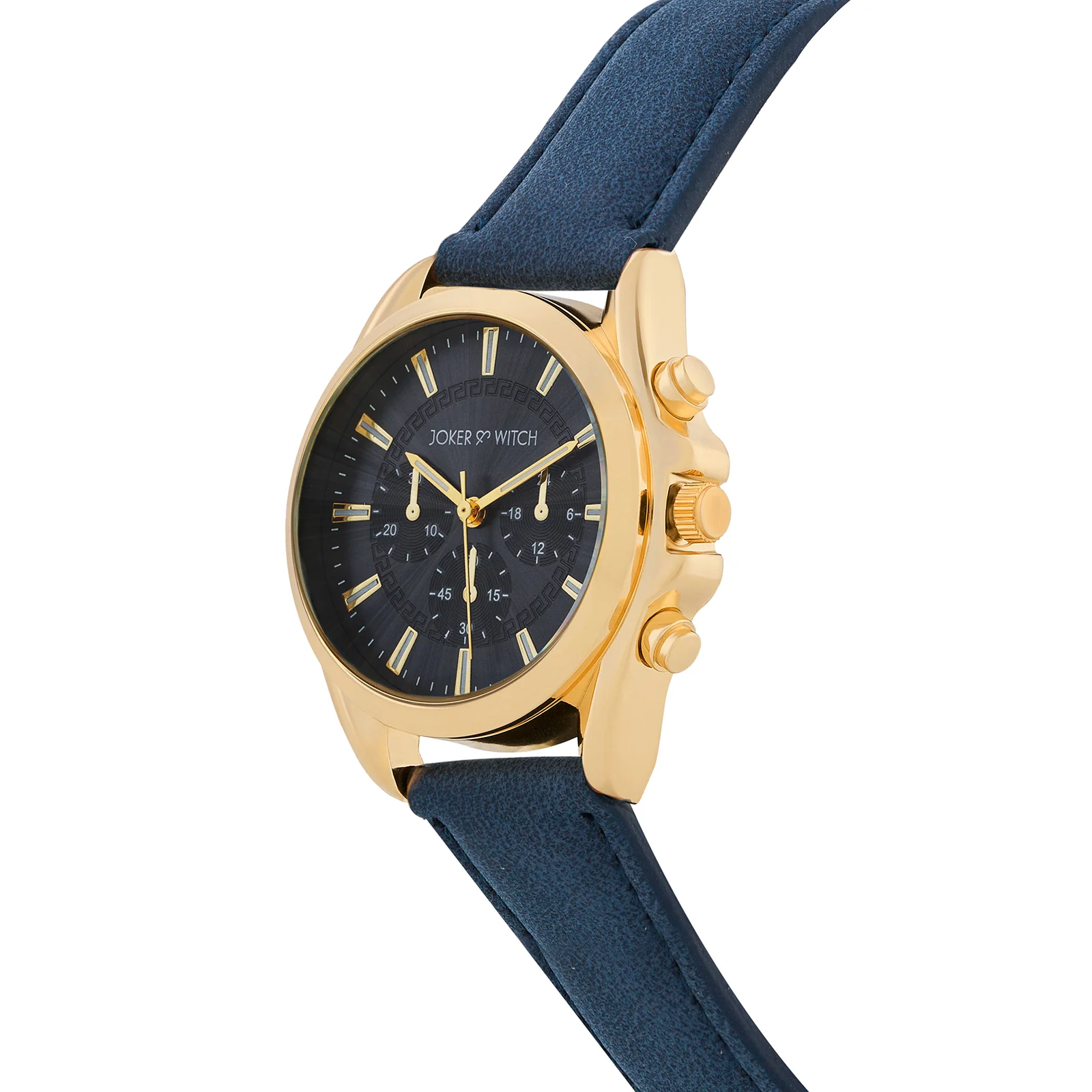 Soleil Blue Medium Dial PU Strap Women's Watch - Image 4