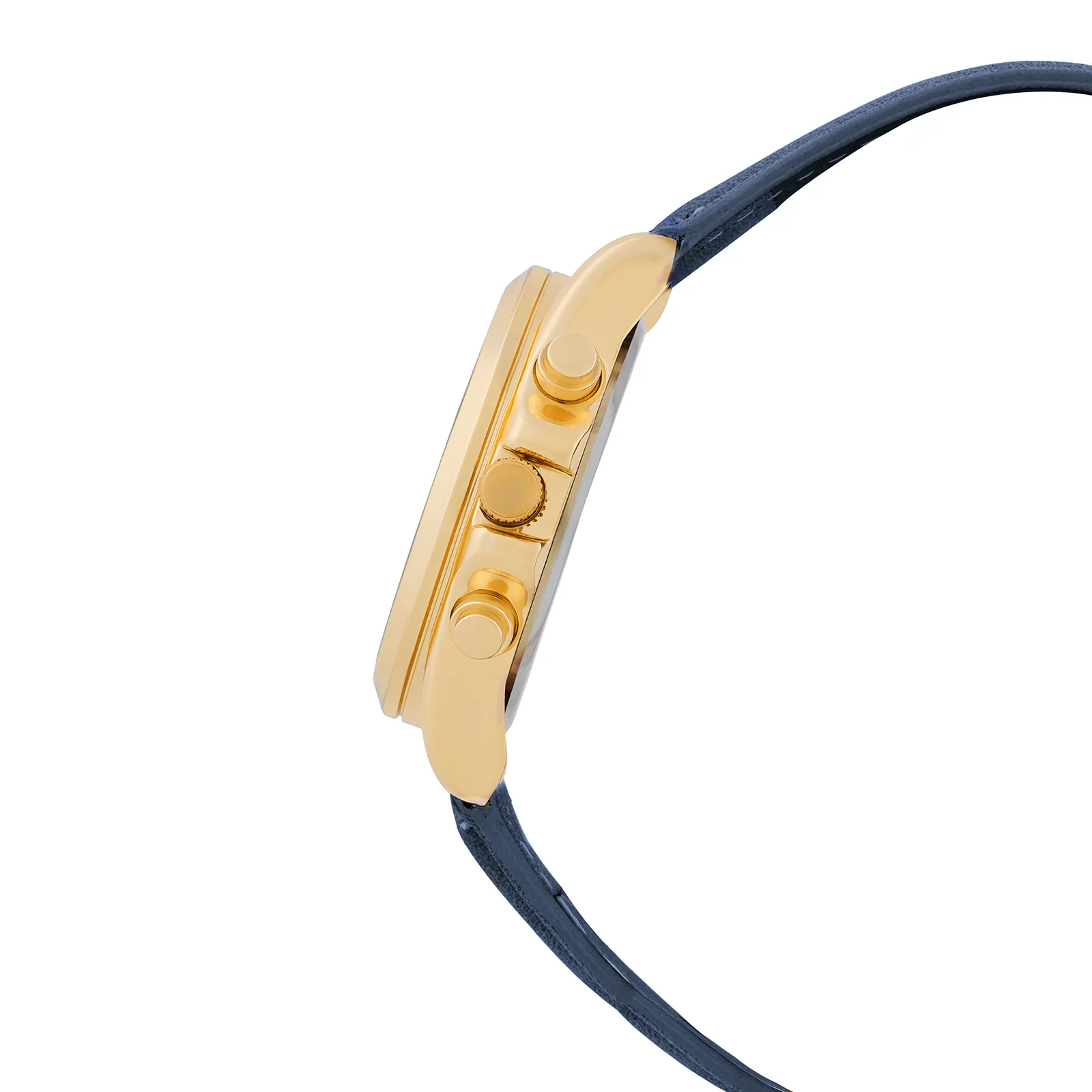 Soleil Blue Medium Dial PU Strap Women's Watch - Image 5