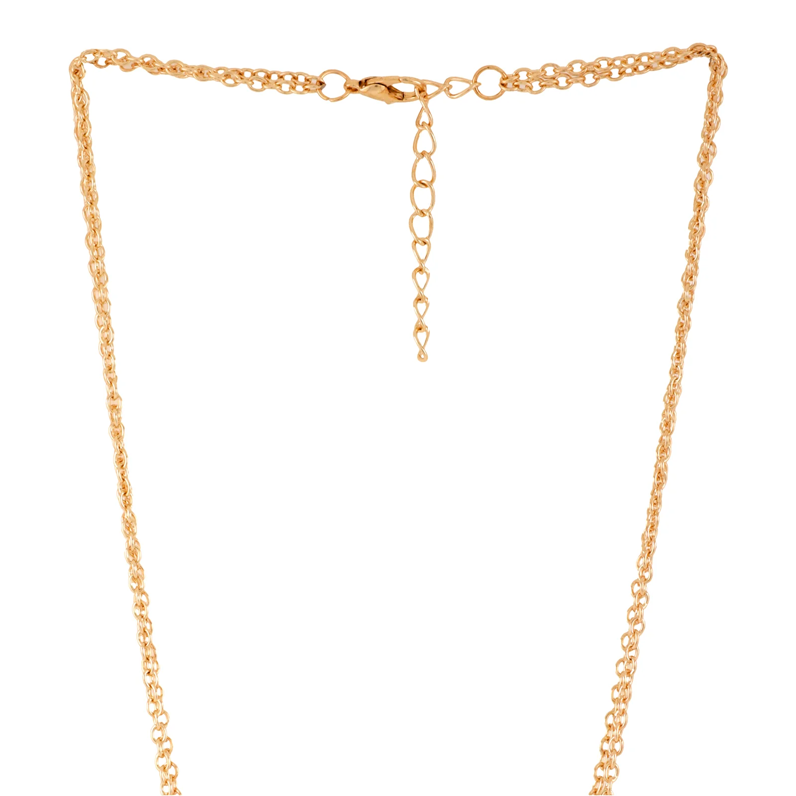 Bewitched Sparkles In Heart Layered Necklace - Image 5