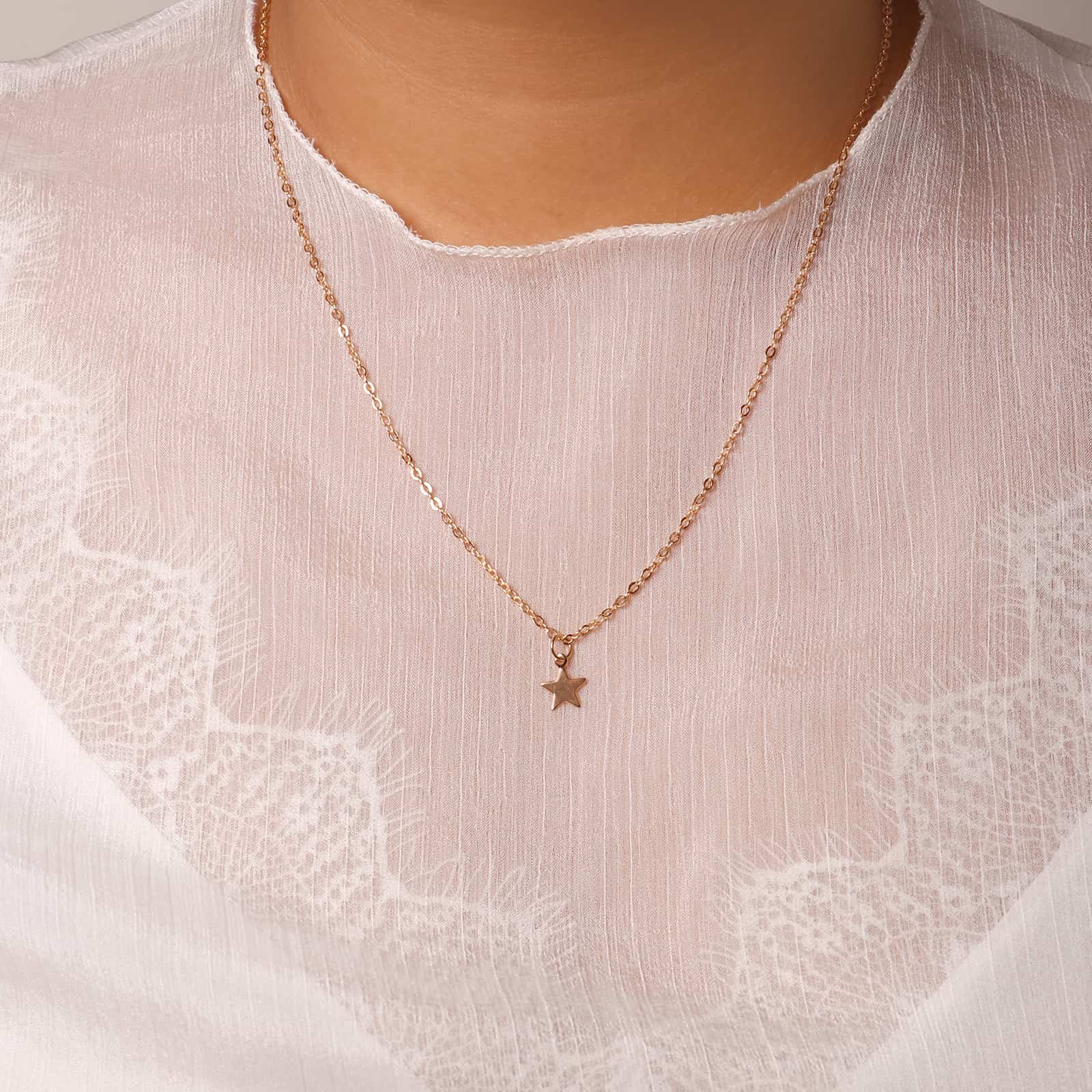 Star Dance Gold Necklace - Image 2