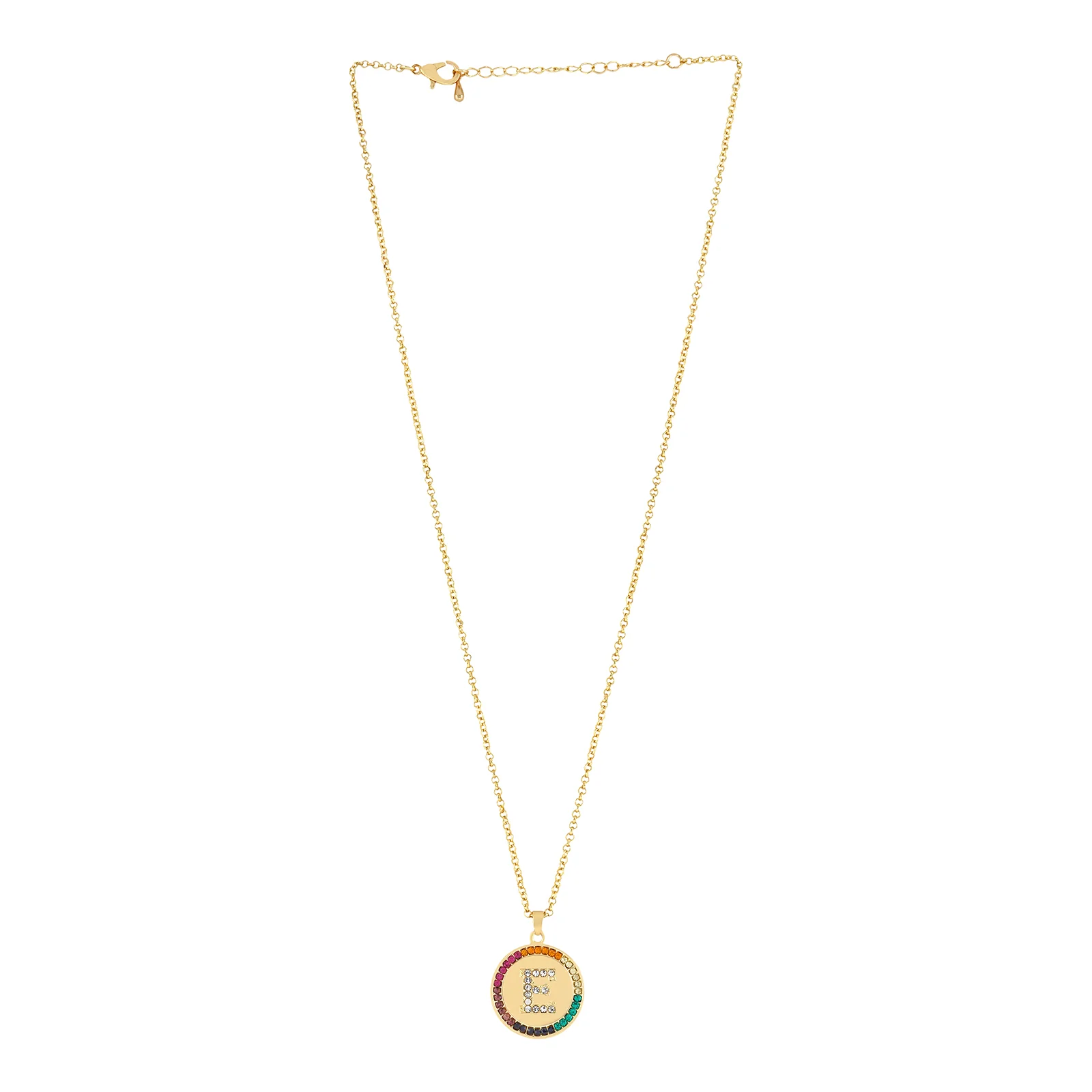 Starlet Alphabet E Necklace - Image 3