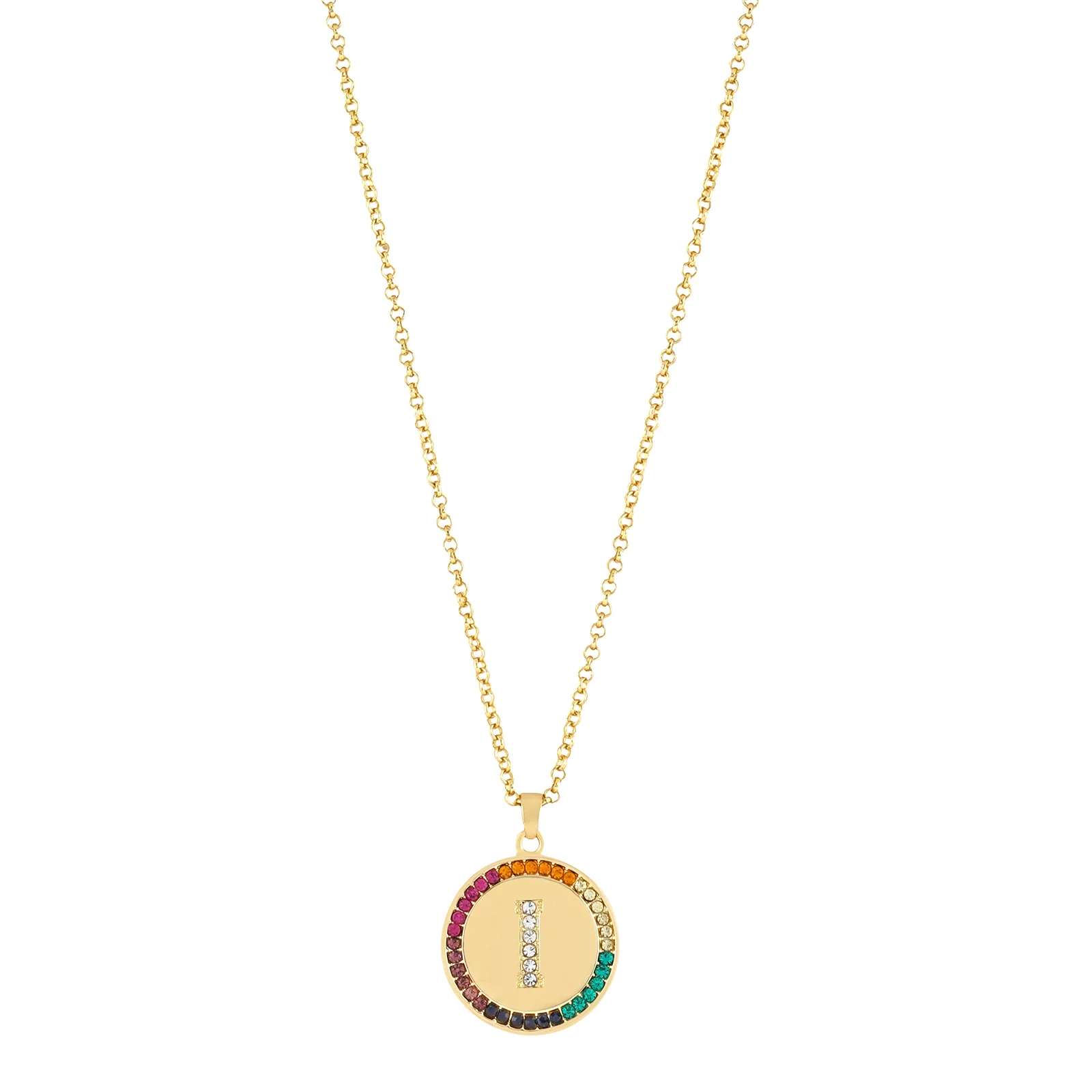 Starlet Alphabet I Necklace - Image 4