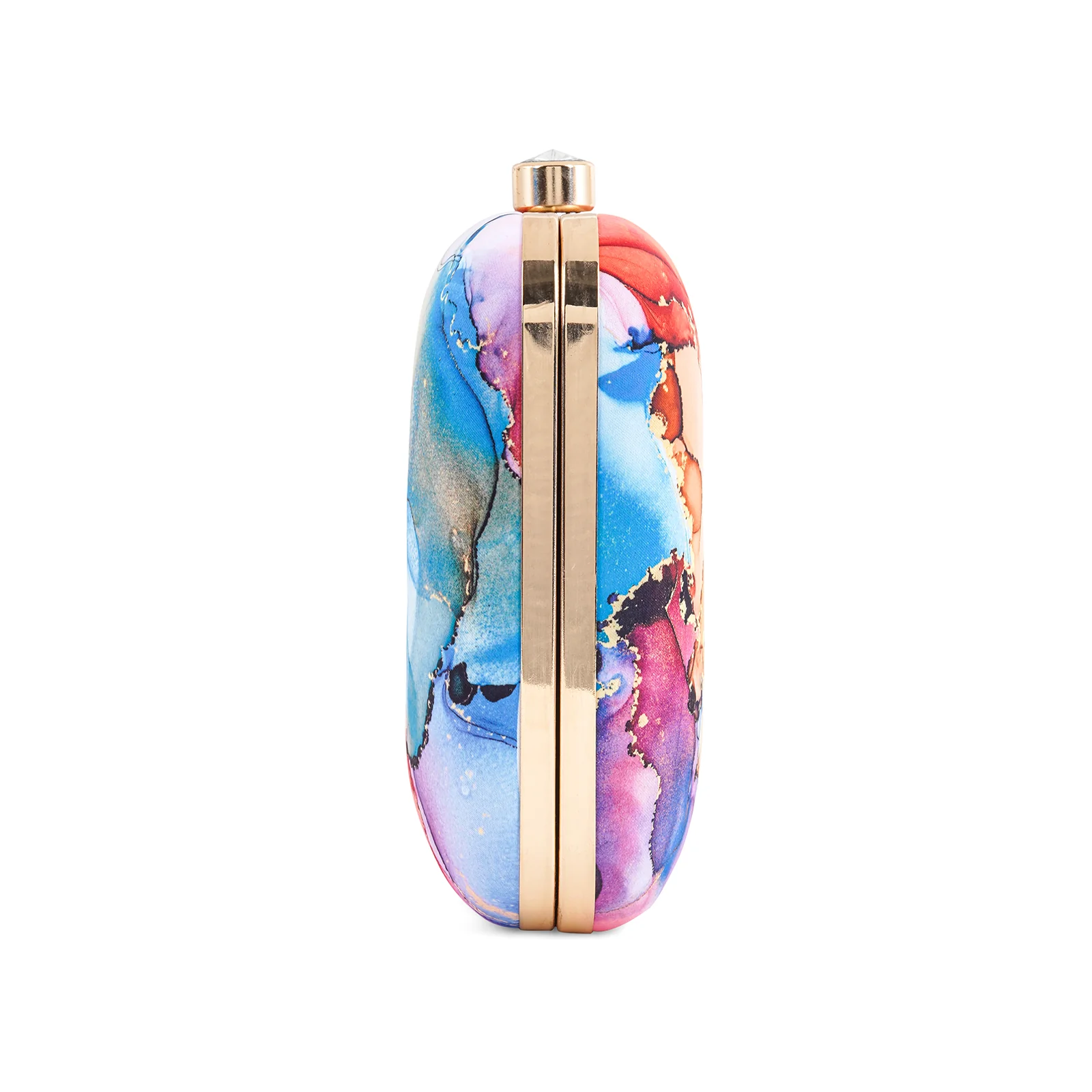 Starlet Charm Multicolour Printed Clutch - Image 6