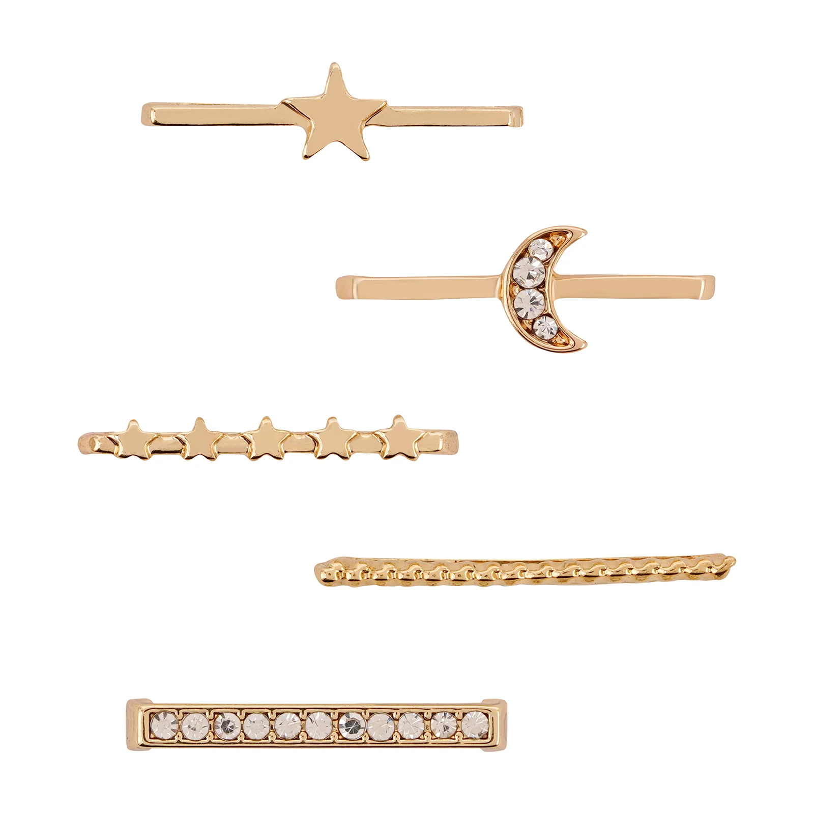 Starry Cosmo Gold Ring Watch Charm - Image 3