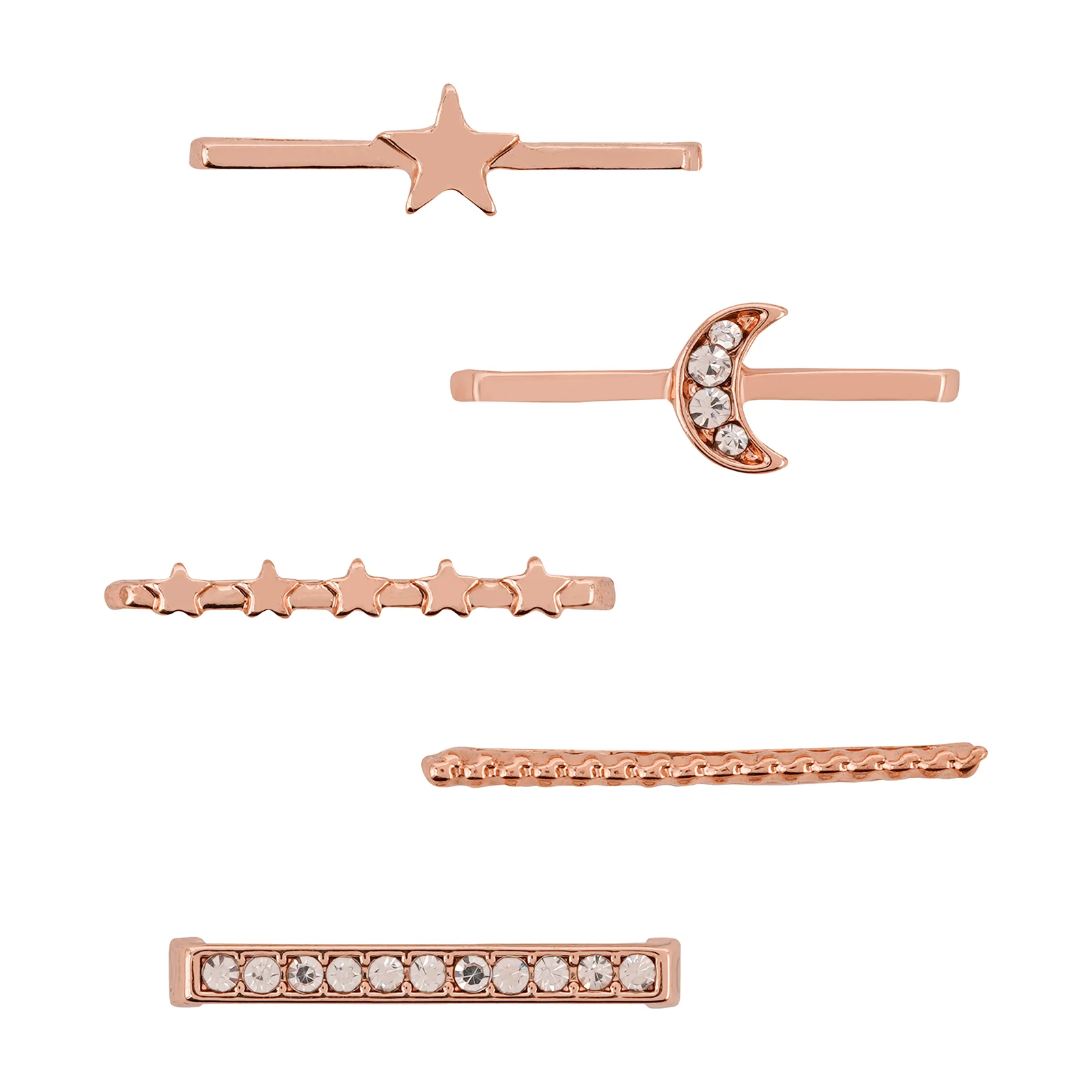 Starry Cosmo Rosegold Ring Watch Charm - Image 3