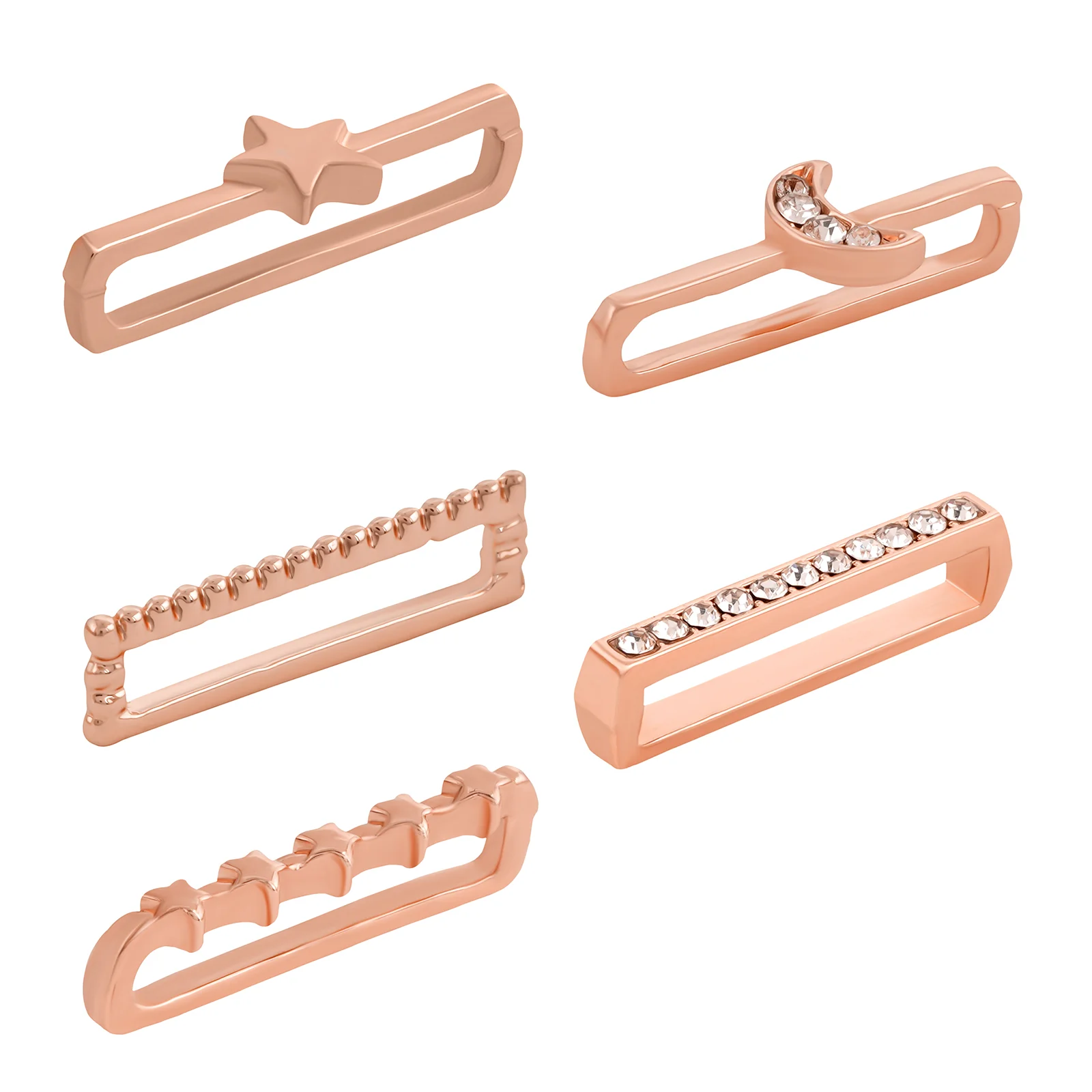 Starry Cosmo Rosegold Ring Watch Charm - Image 4