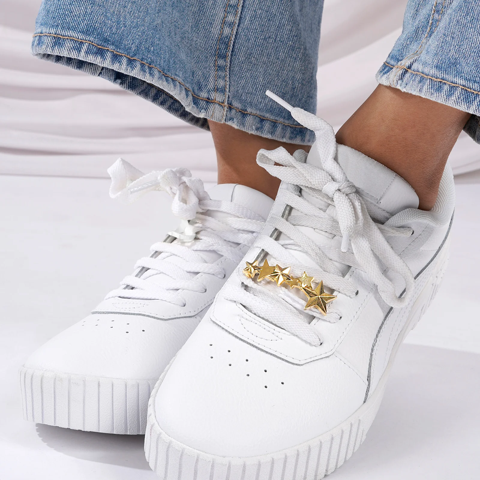 Stars Align Gold Shoe Charm - Image 2