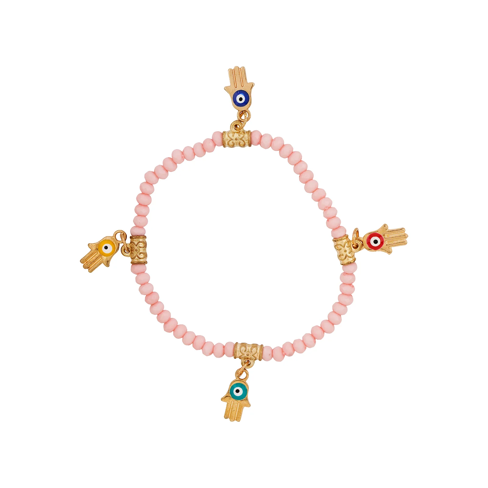 State Of Grace Pink Beaded Bracelet - Image 7