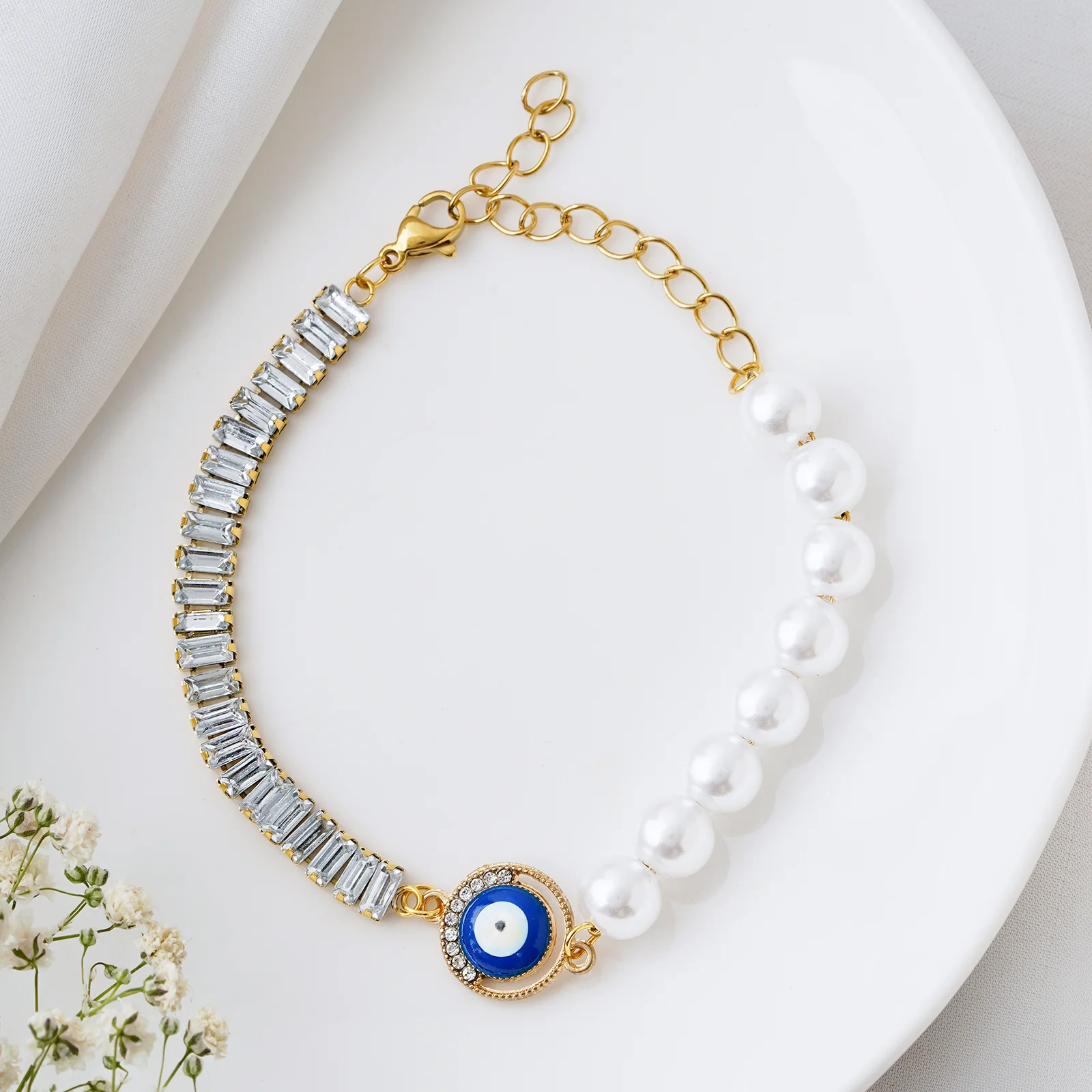 Stay Away Gold Bracelet - Image 2