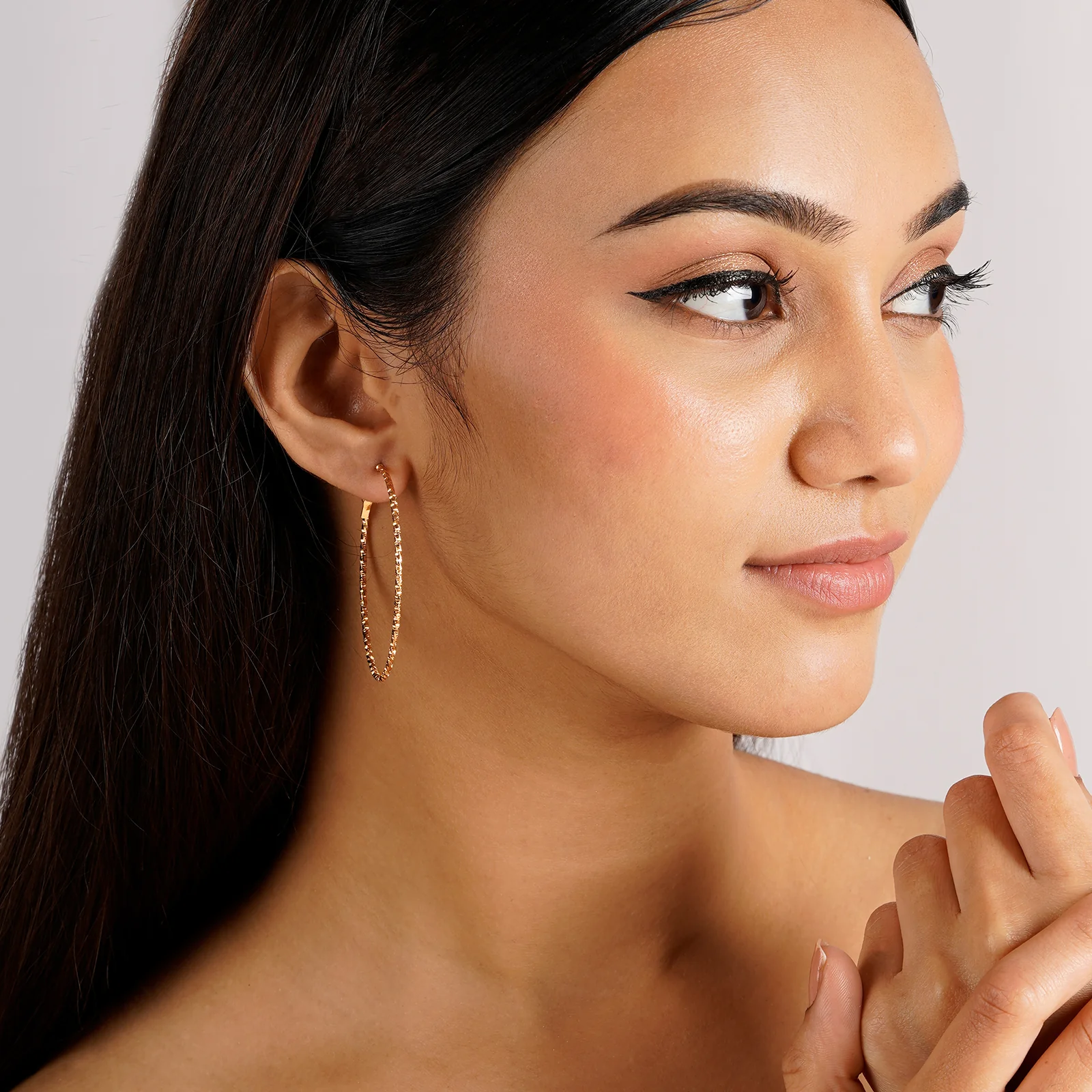 Stay Gold Earring Set - Image 2