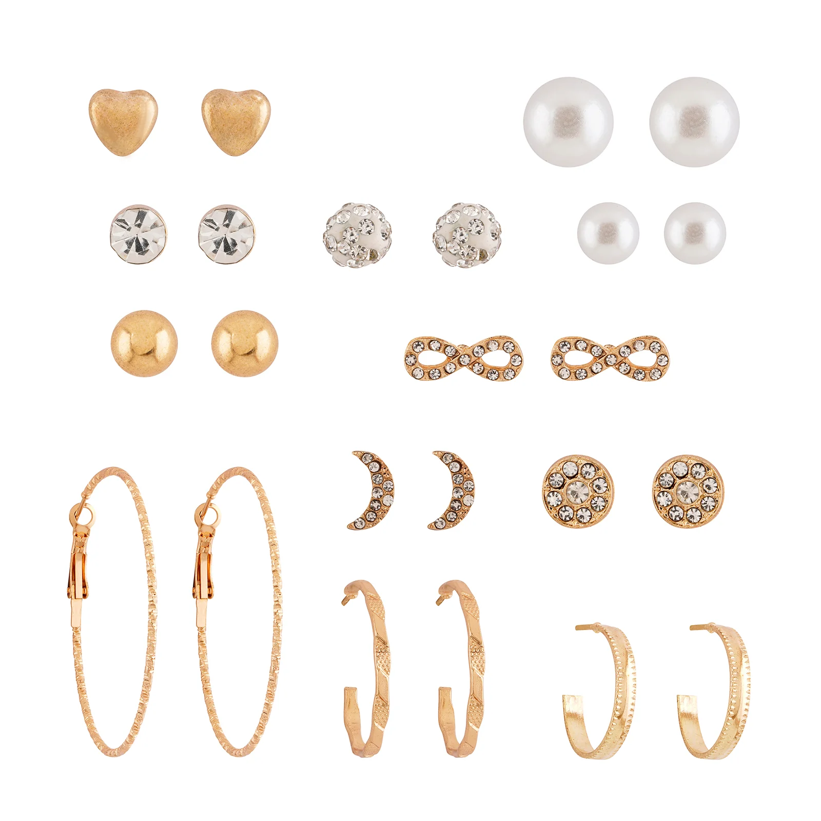 Stay Gold Earring Set - Image 3