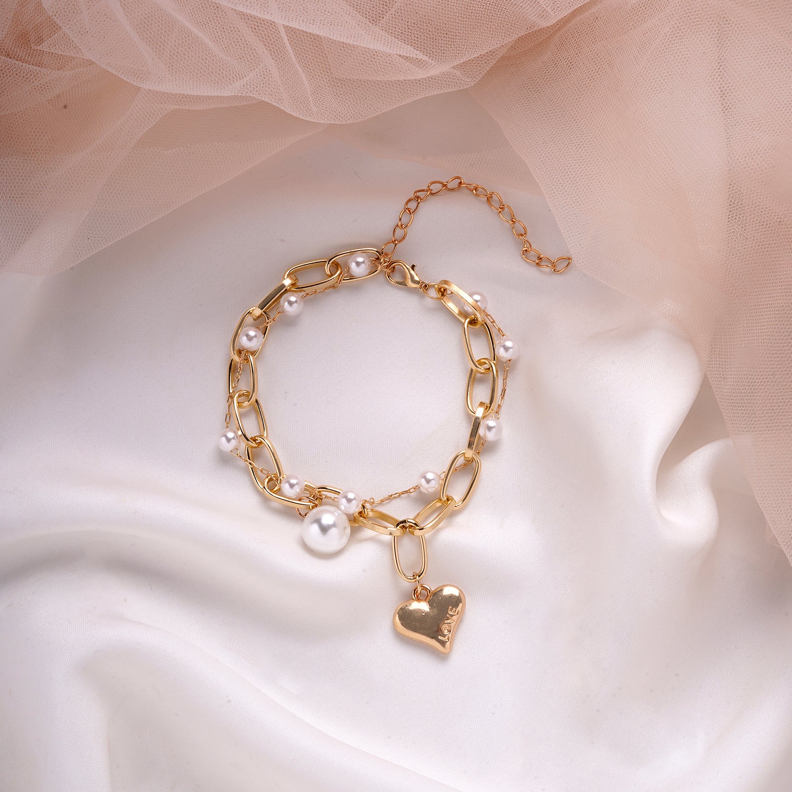Bewitched Steal My Heart Gold Bracelet Set - Image 2