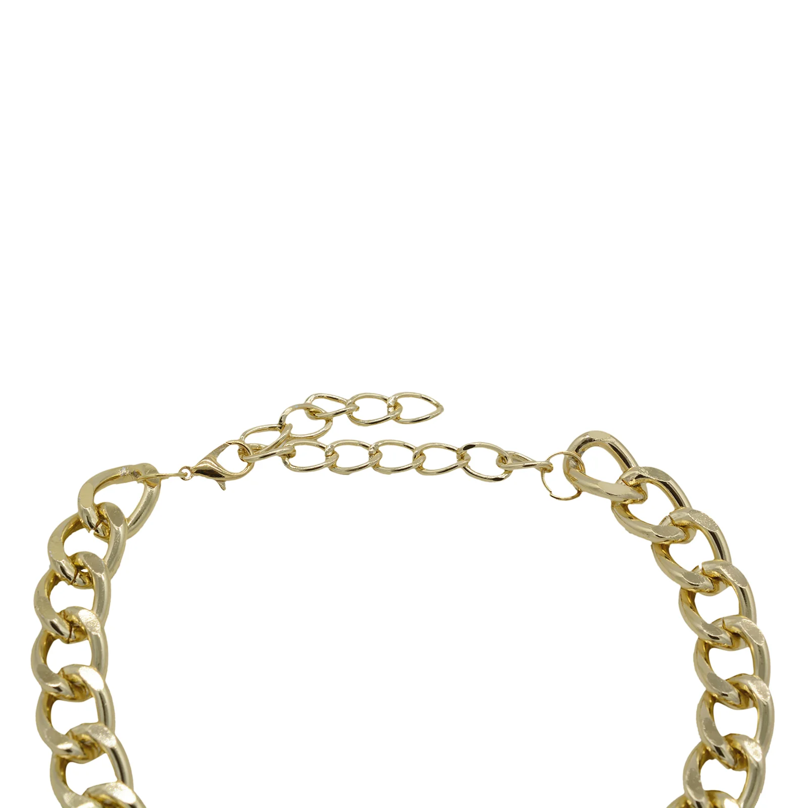 Stella Curb Chain Gold Necklace - Image 3