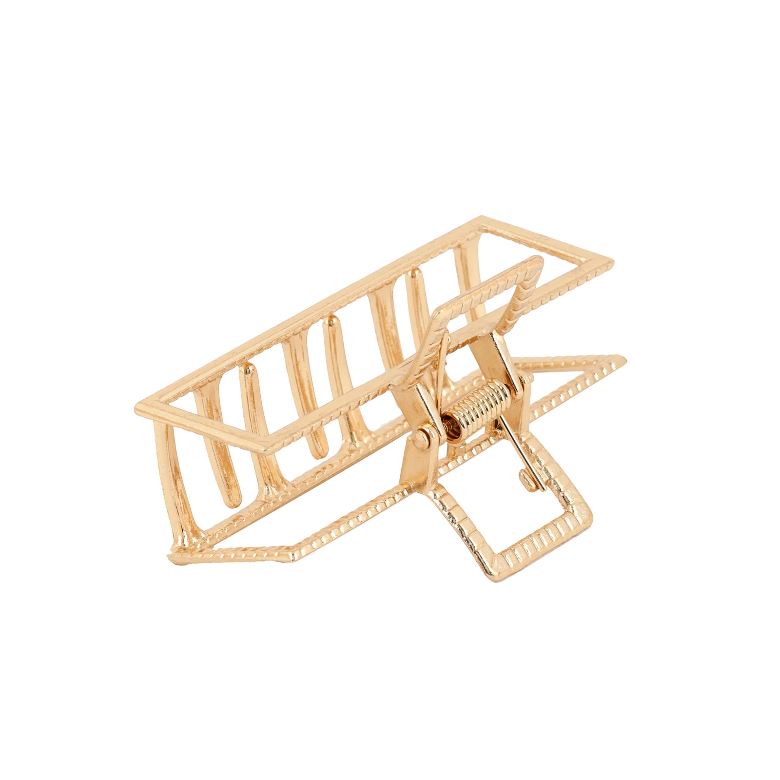 Bewitched Stella Gold Rectangle Hair Clip - Image 5