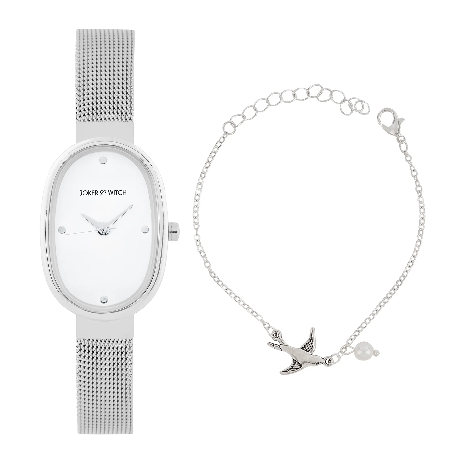 Still Silver Watch Bracelet Stack - Image 2