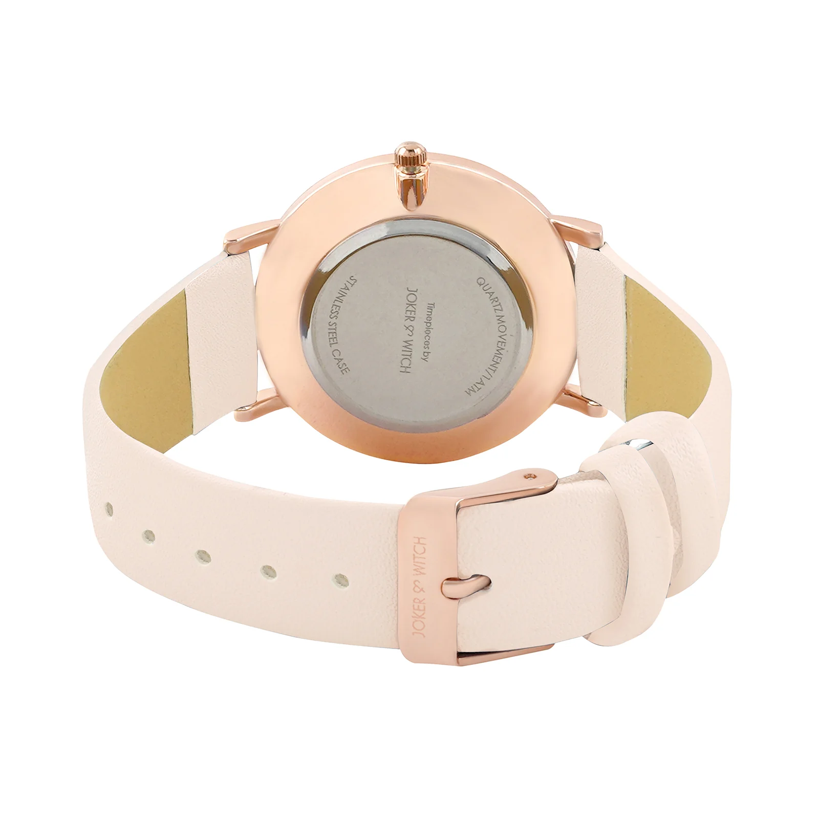 Printed Summer Multicolor Medium Dial Brown PU Strap Women's Watch - Image 6