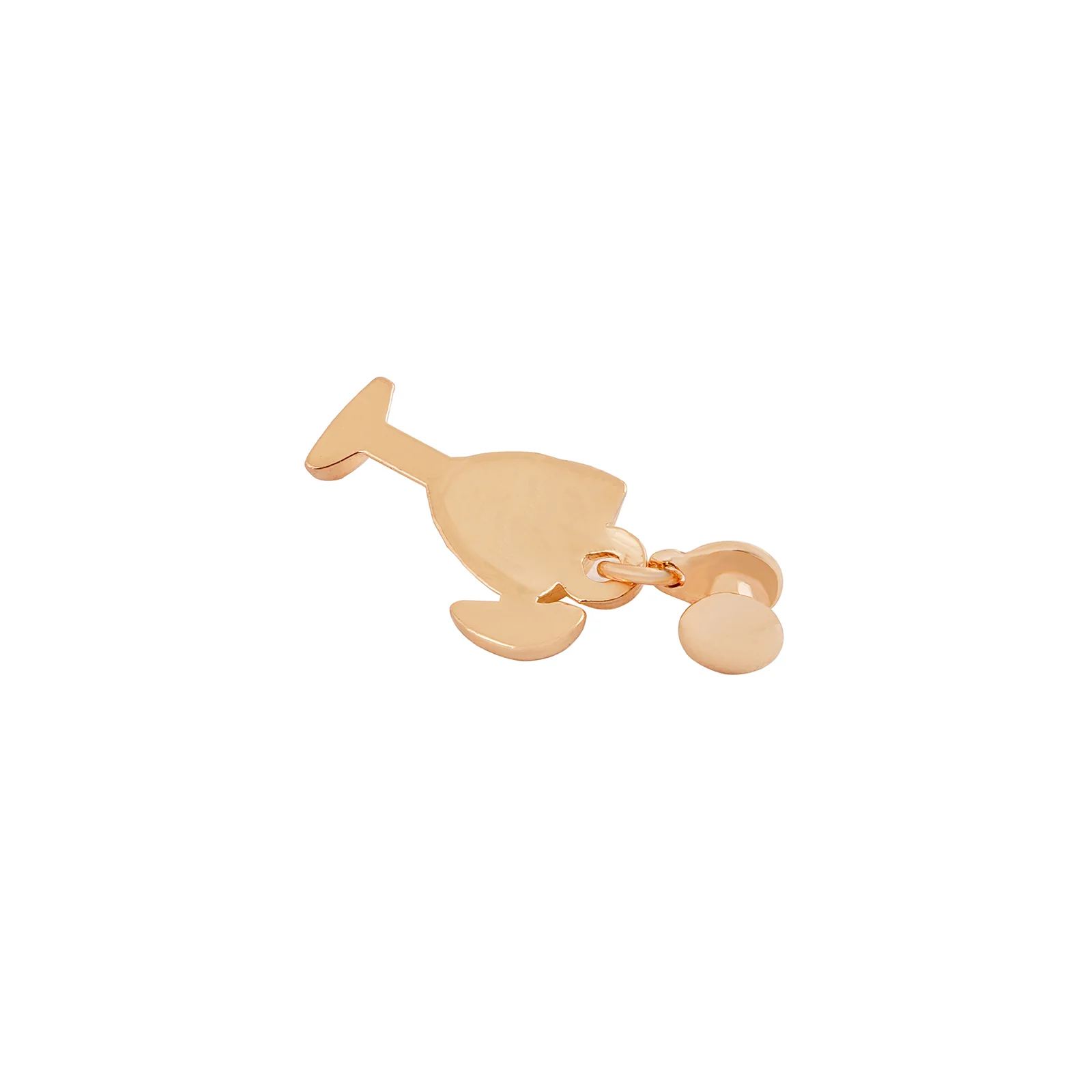 Sunday Brunch Gold Pin Watch Charm - Image 4