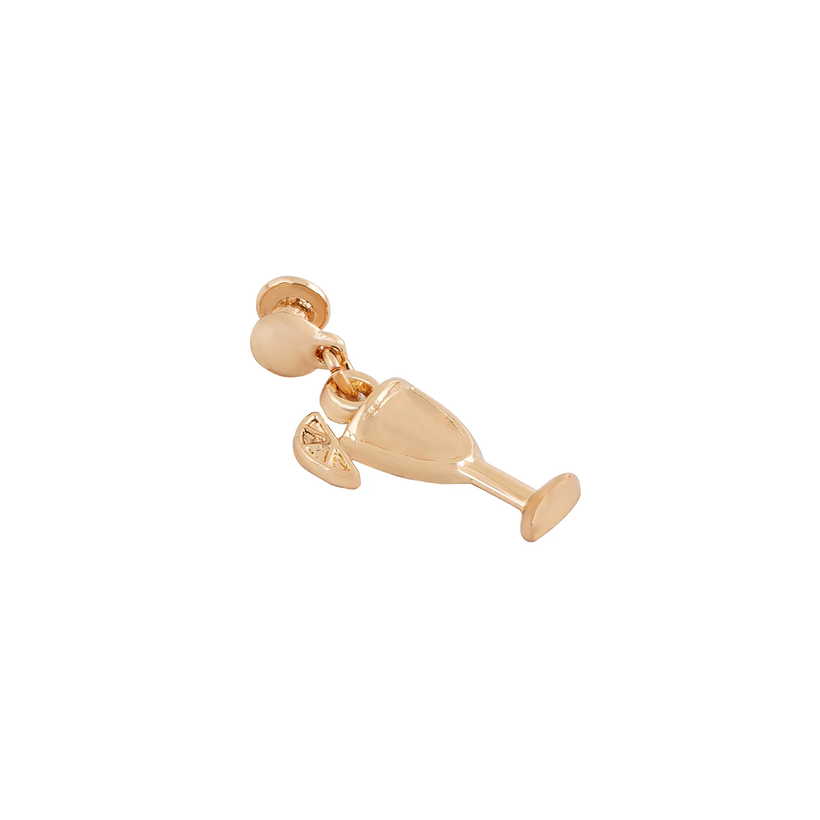 Sunday Brunch Gold Pin Watch Charm - Image 5