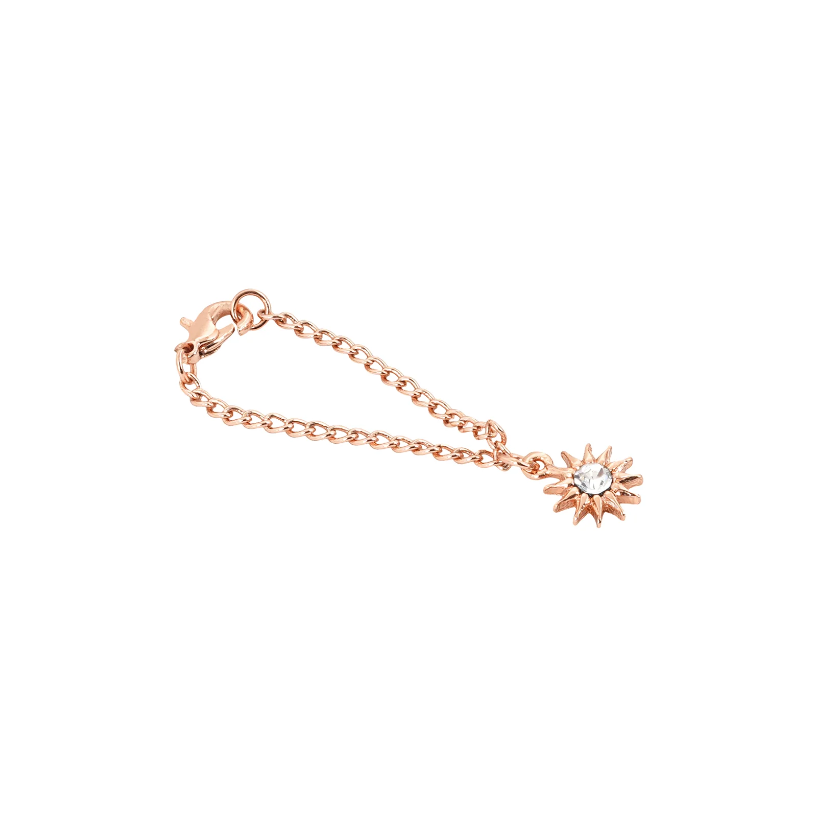 Sunday Rhinestone Rosegold Watch Charm - Image 4