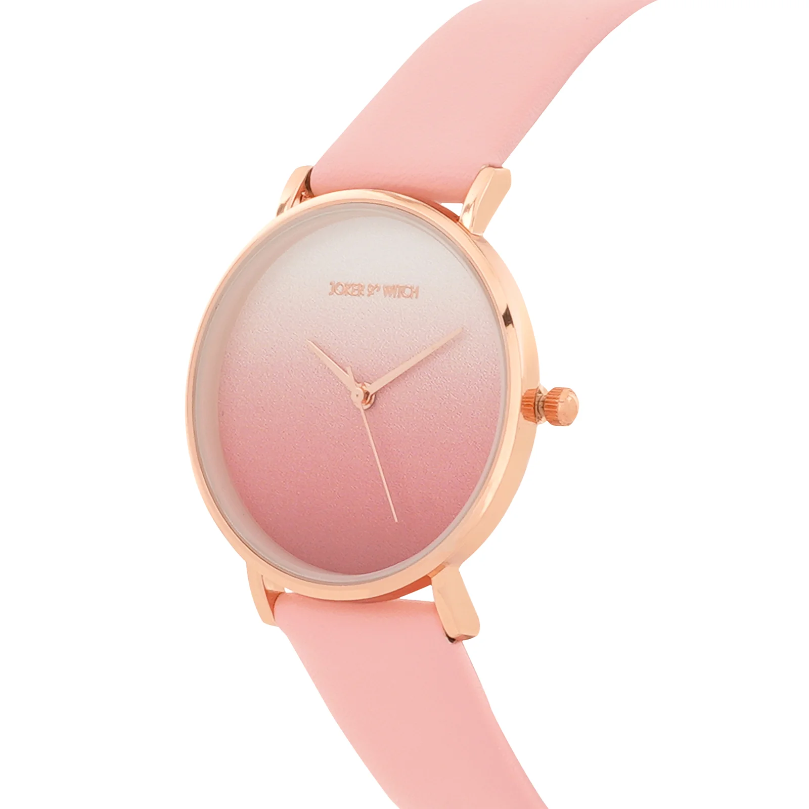 Printed Sunrise Pink Medium Dial PU Strap Women's Watch - Image 4