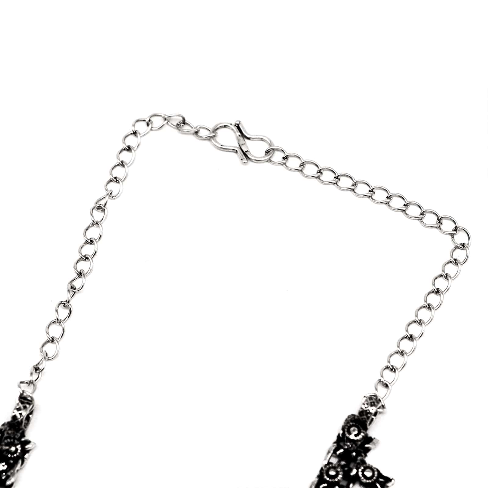 Svya Silver Oxidized Necklace - Image 6