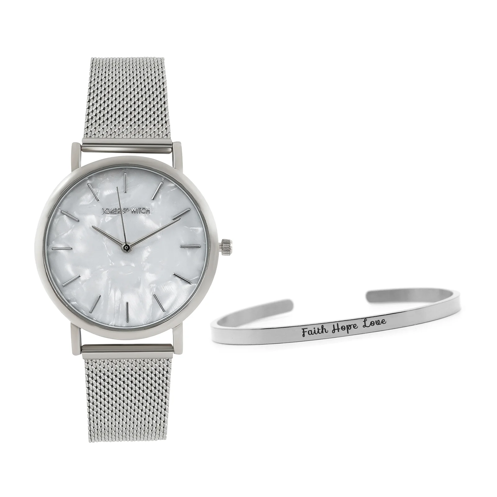 Swann Silver Watch Bracelet Stack - Image 5