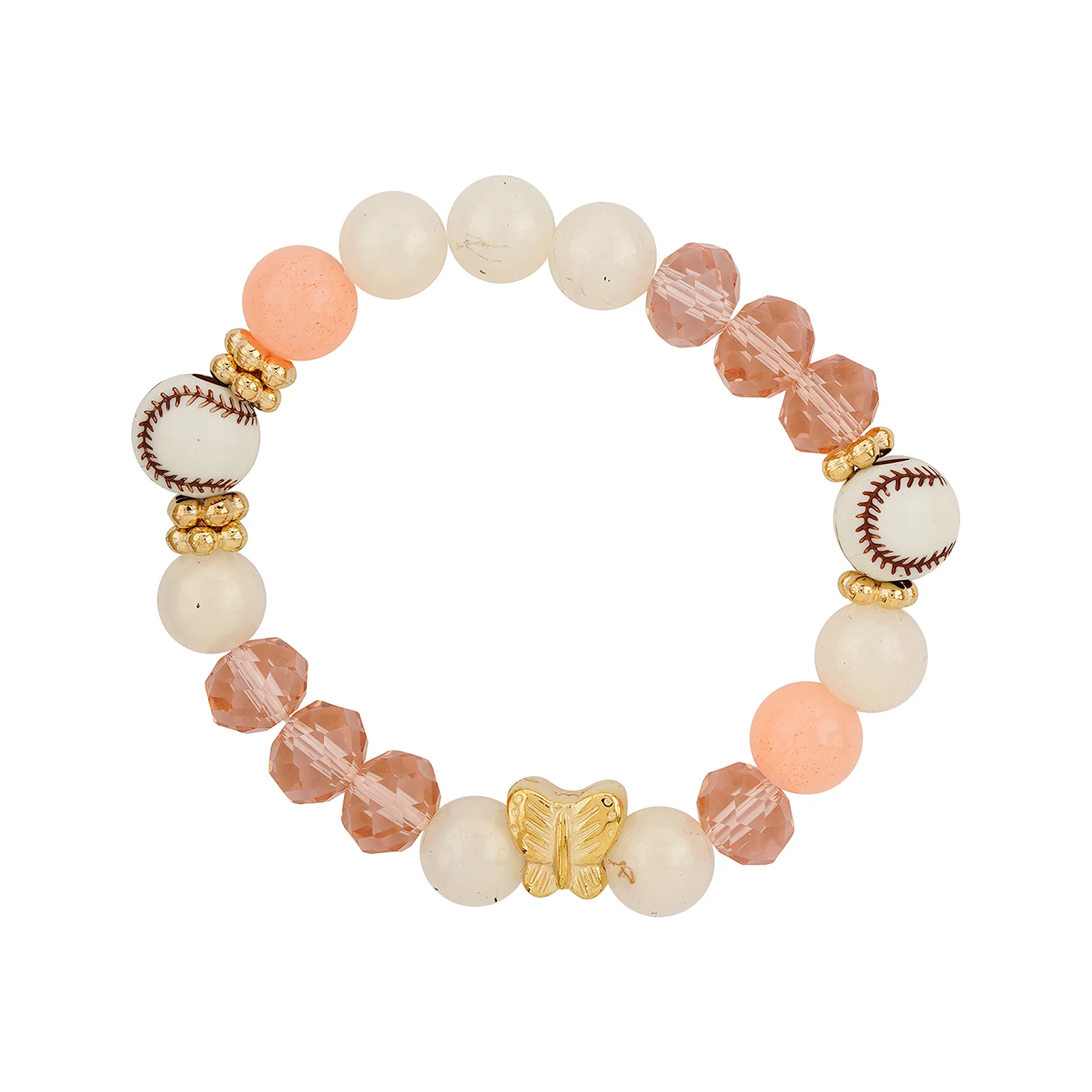 Sweet Nothing Blush Beaded Bracelet - Image 6