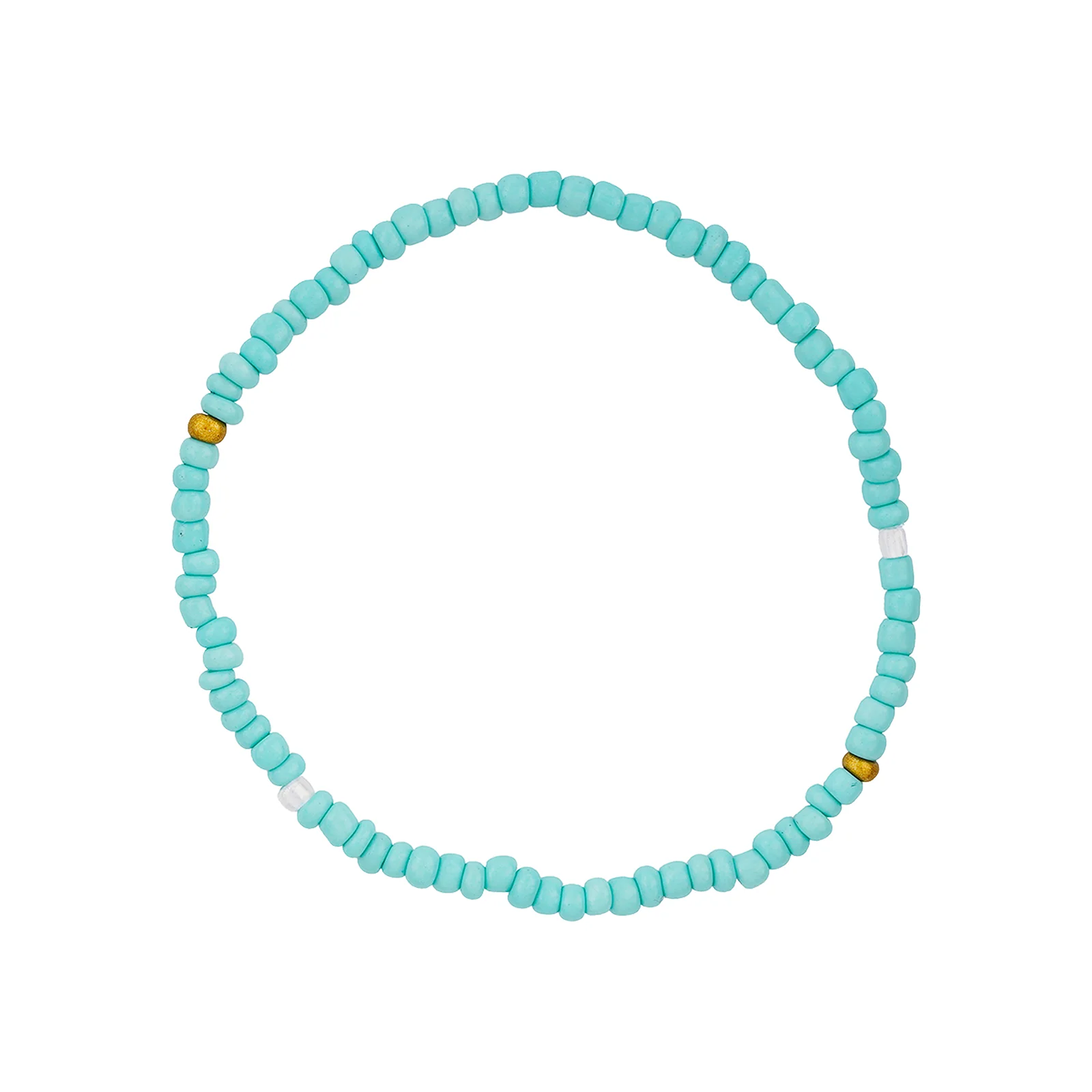 Sweeter Than Fiction Blue Beaded Bracelet - Image 10