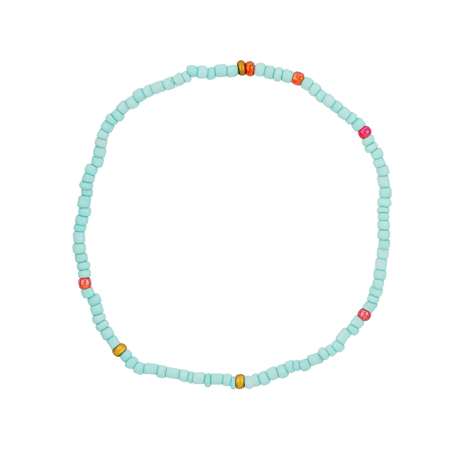 Sweeter Than Fiction Blue Beaded Bracelet - Image 11