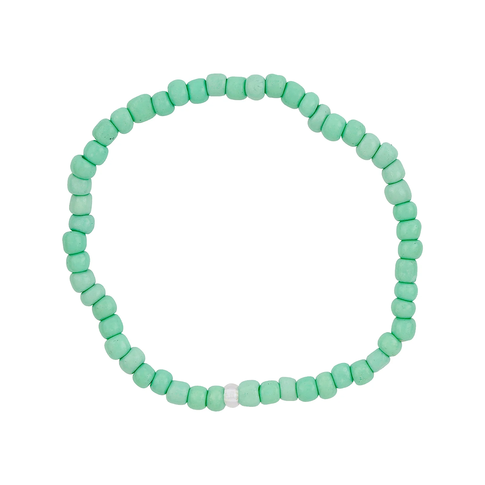 Sweeter Than Fiction Blue Beaded Bracelet - Image 7