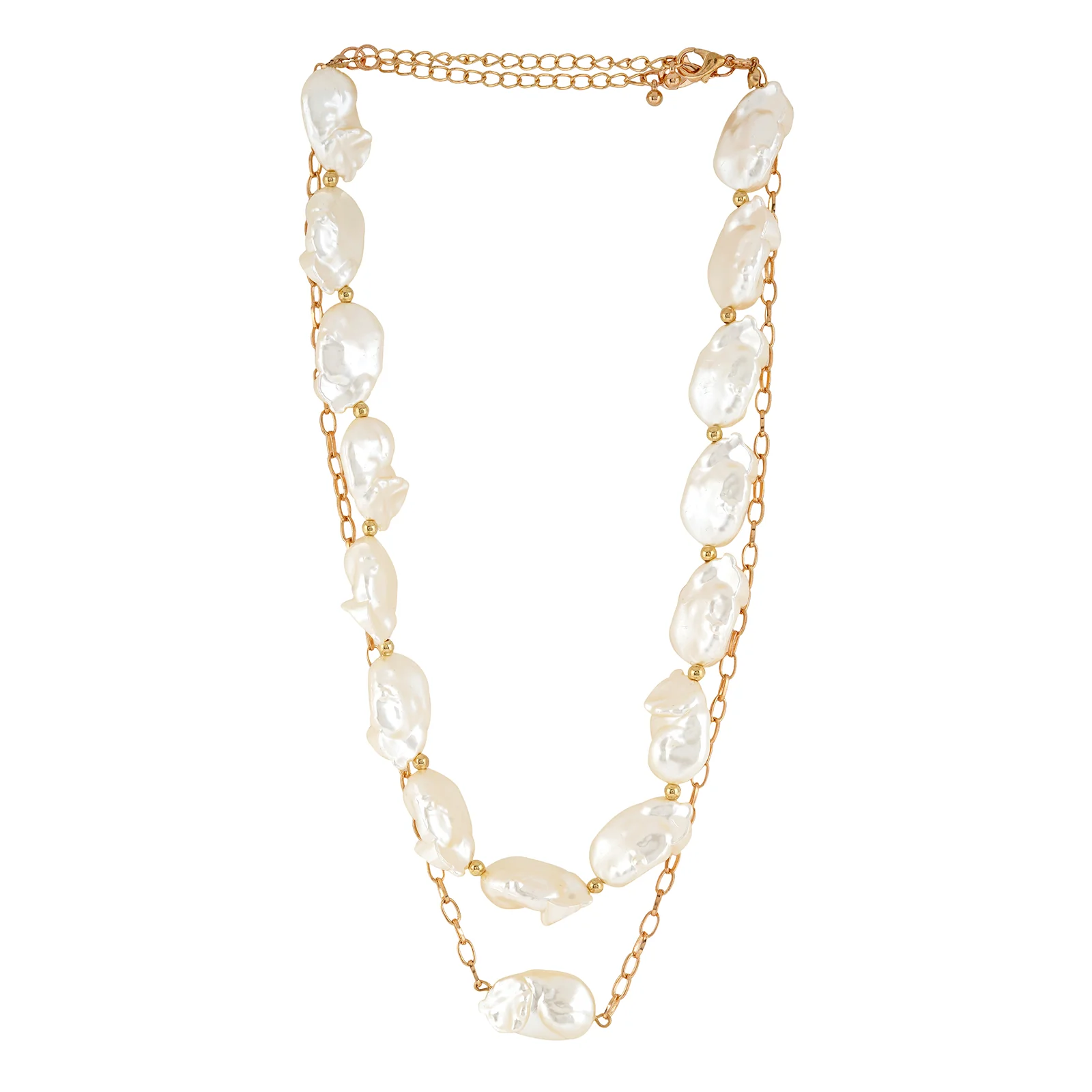Tansy Pearl Layered Necklace - Image 3