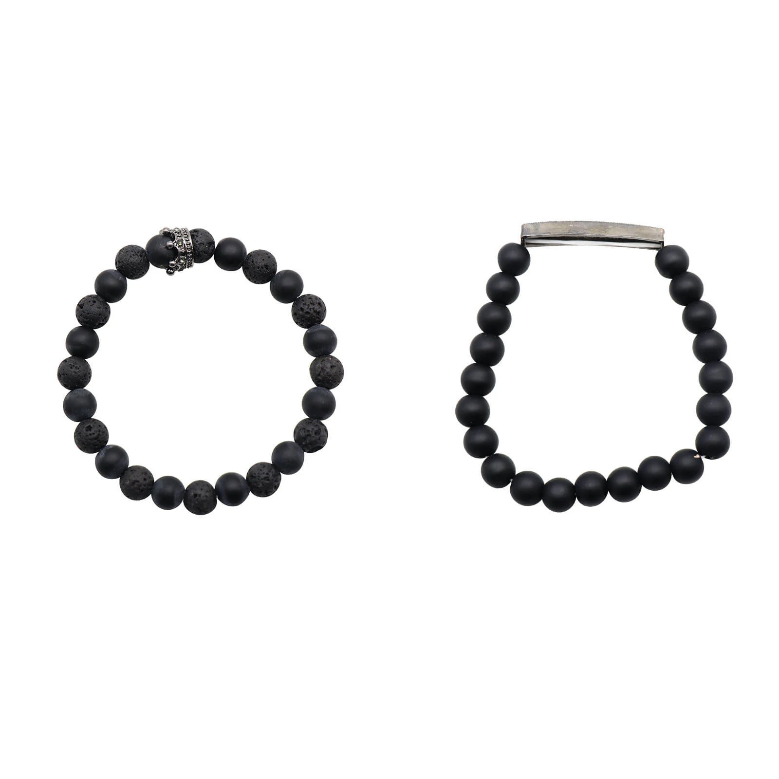 Tantor All Black Men's Watch Bracelet Stack - Image 5