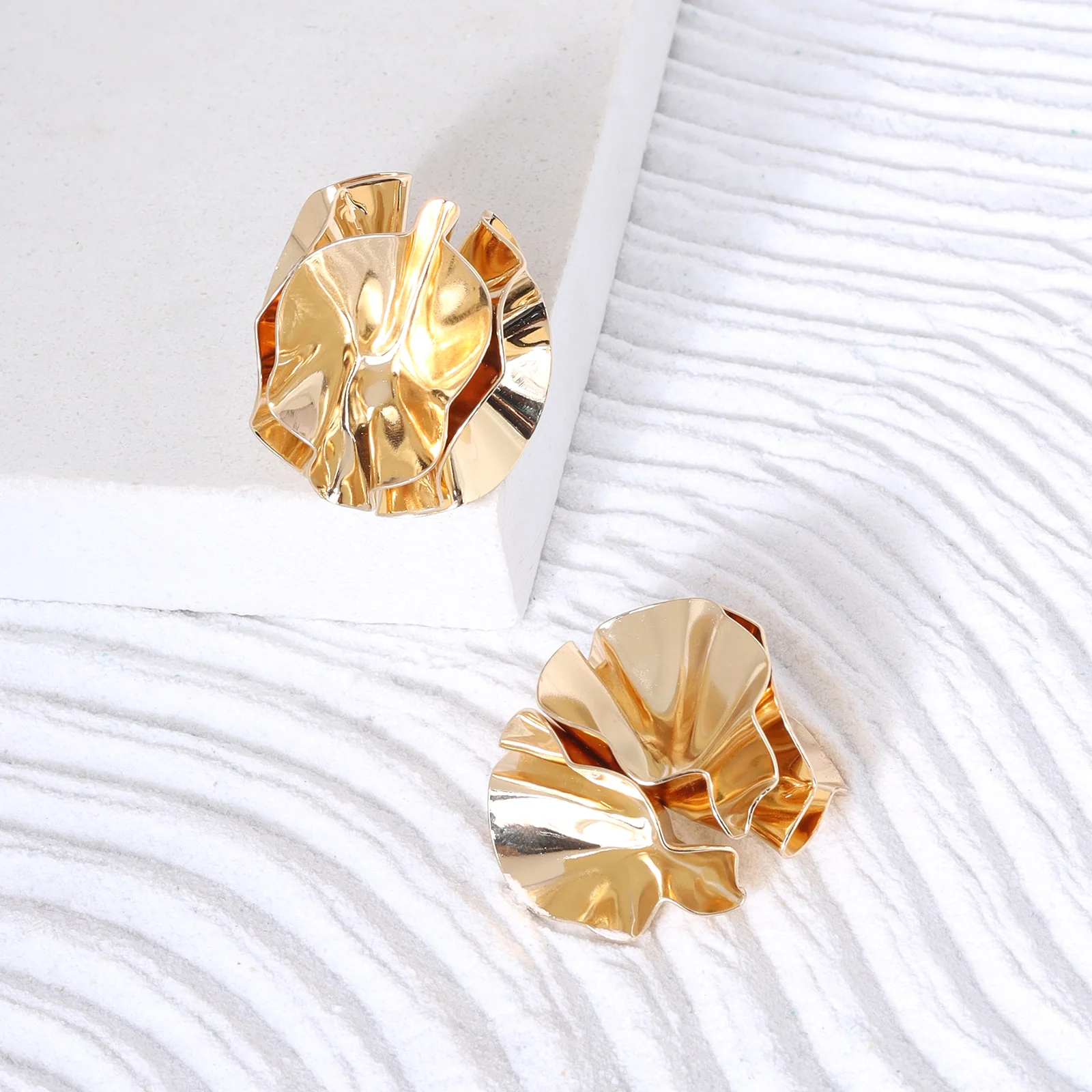 Tatiana Gold Earrings - Image 2
