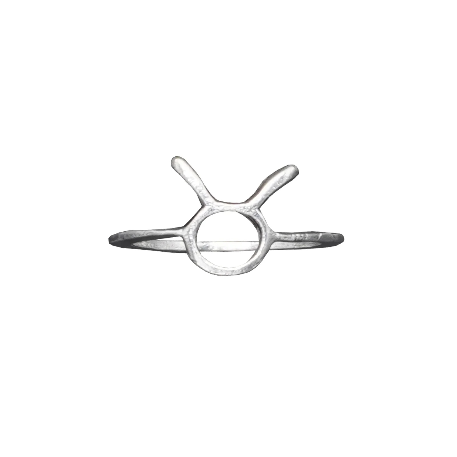 Taurus Zodiac Silver Ring - Image 3