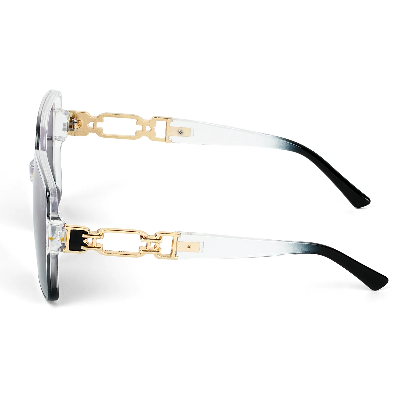 Tea Party Square Purple Sunglasses - Image 5