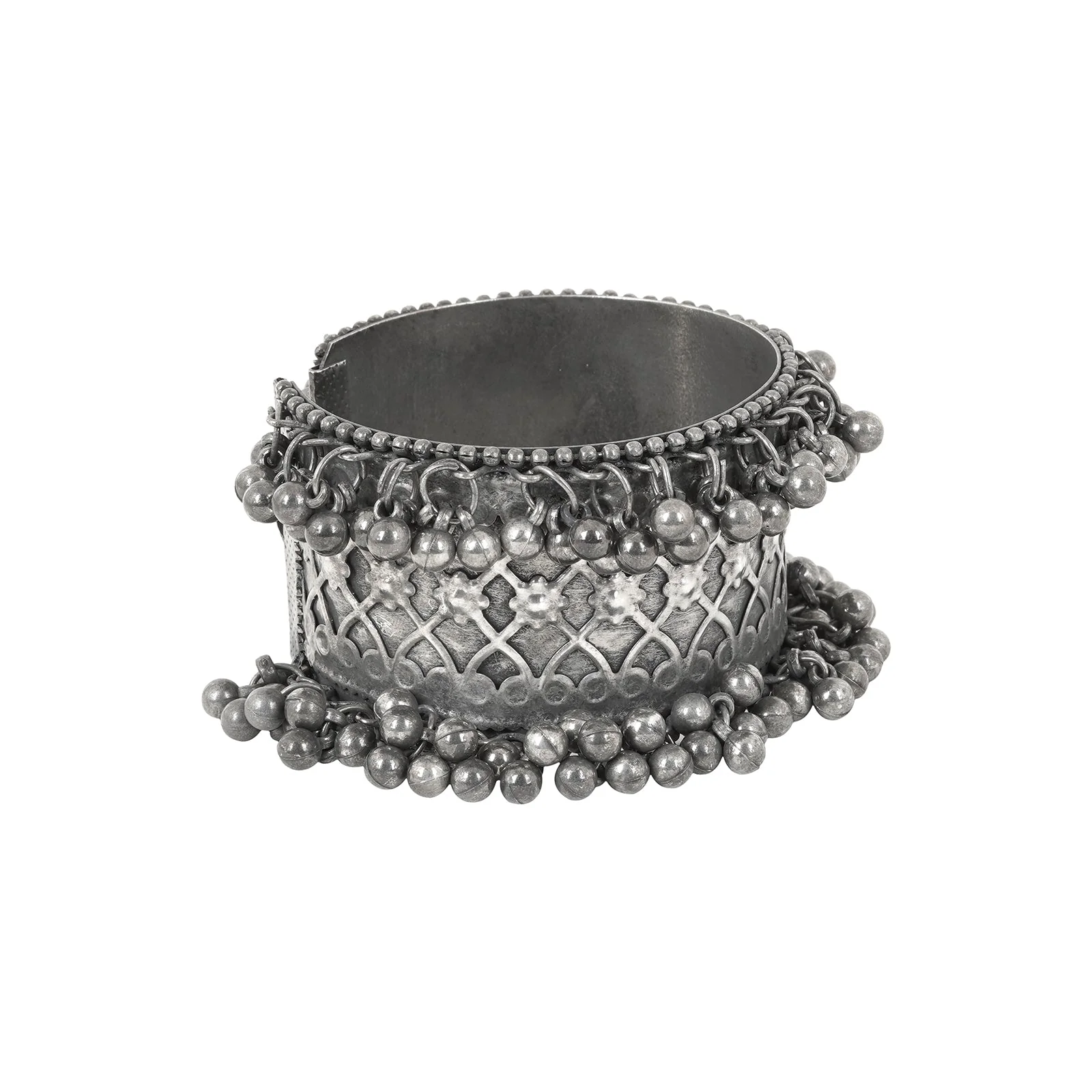 Teejh Aadrika Silver Oxidised Bracelet - Image 4