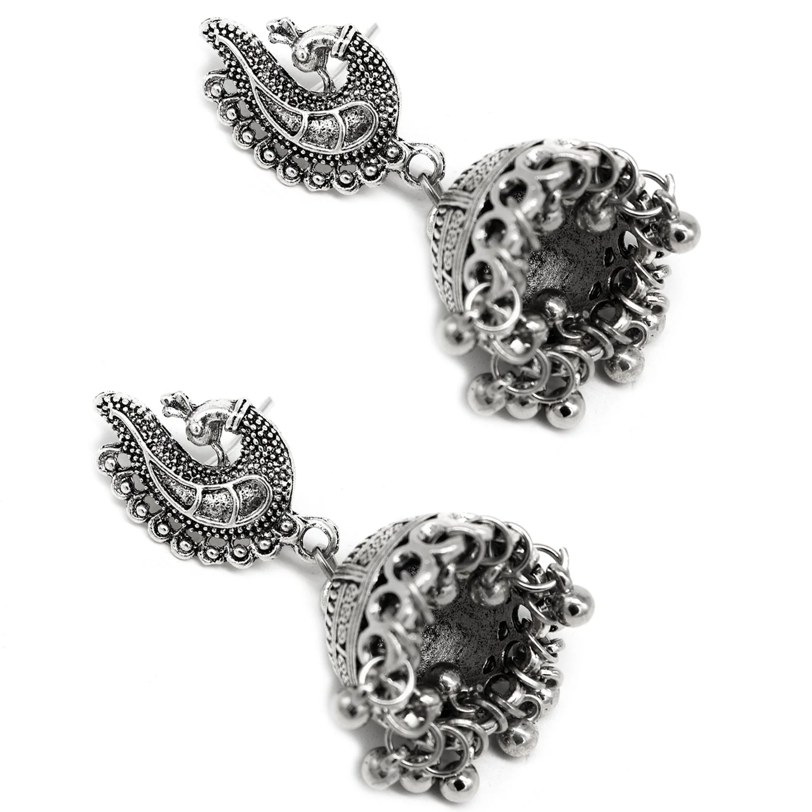 Teejh Achal Silver Oxidised Jewelry Gift Set - Image 5