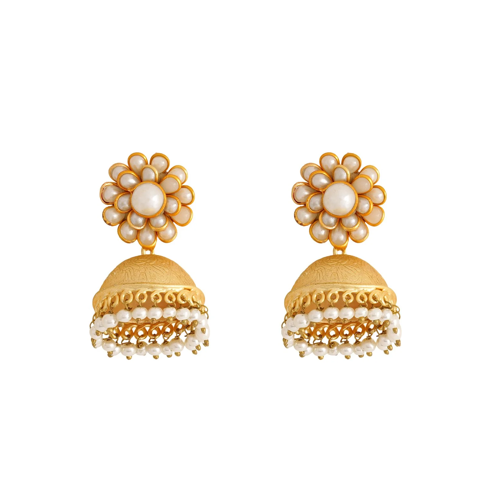 Teejh Ami Gold Earrings - Image 2