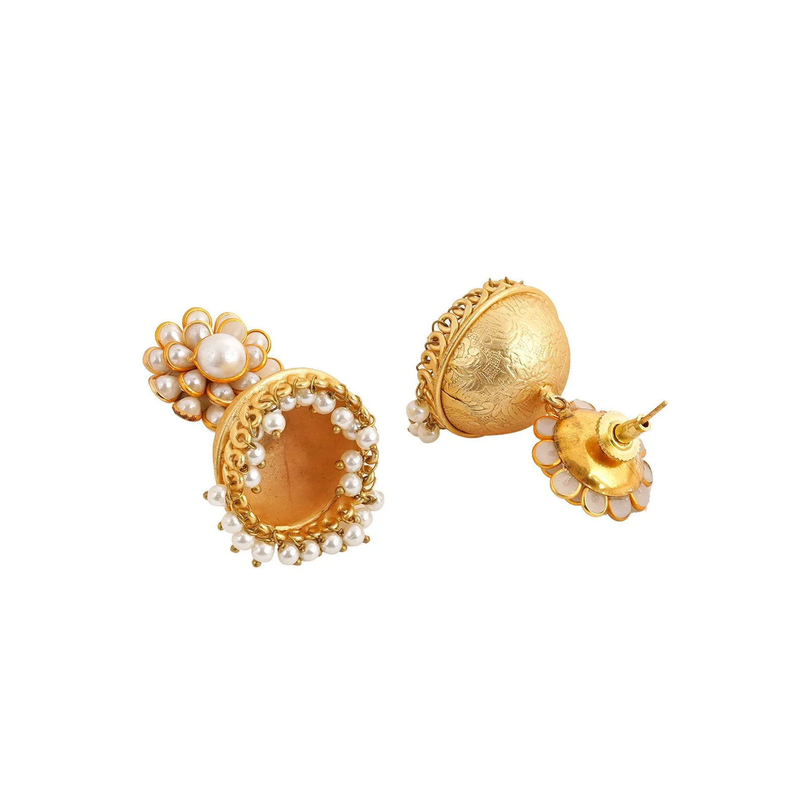 Teejh Ami Gold Earrings - Image 3