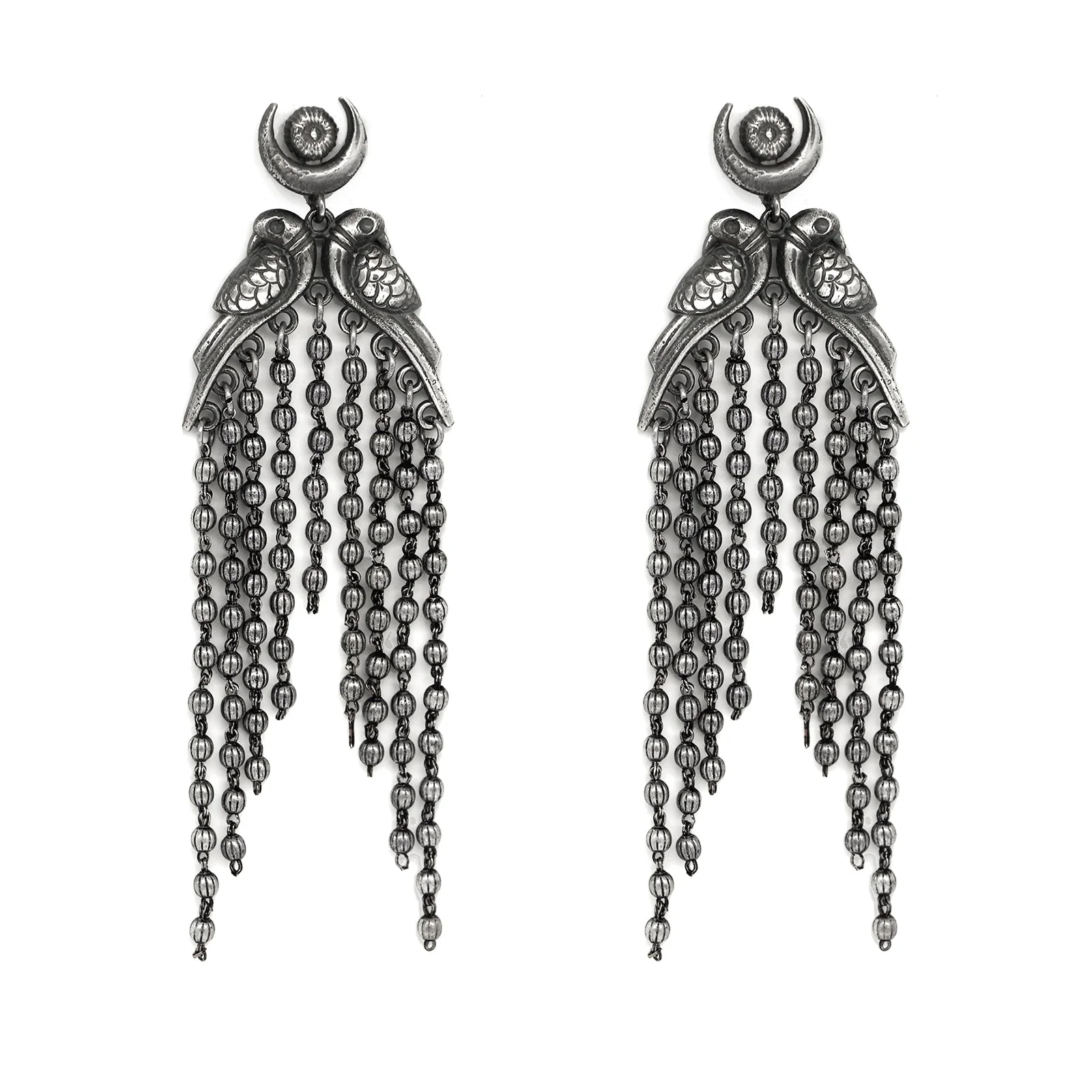 Teejh Amvi Silver Oxidised Jewelry Gift Set - Image 3