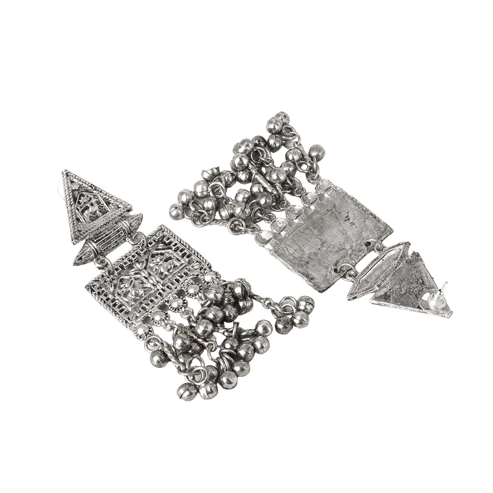 Teejh Anasha Silver Oxidised Jewelry Gift Set - Image 3