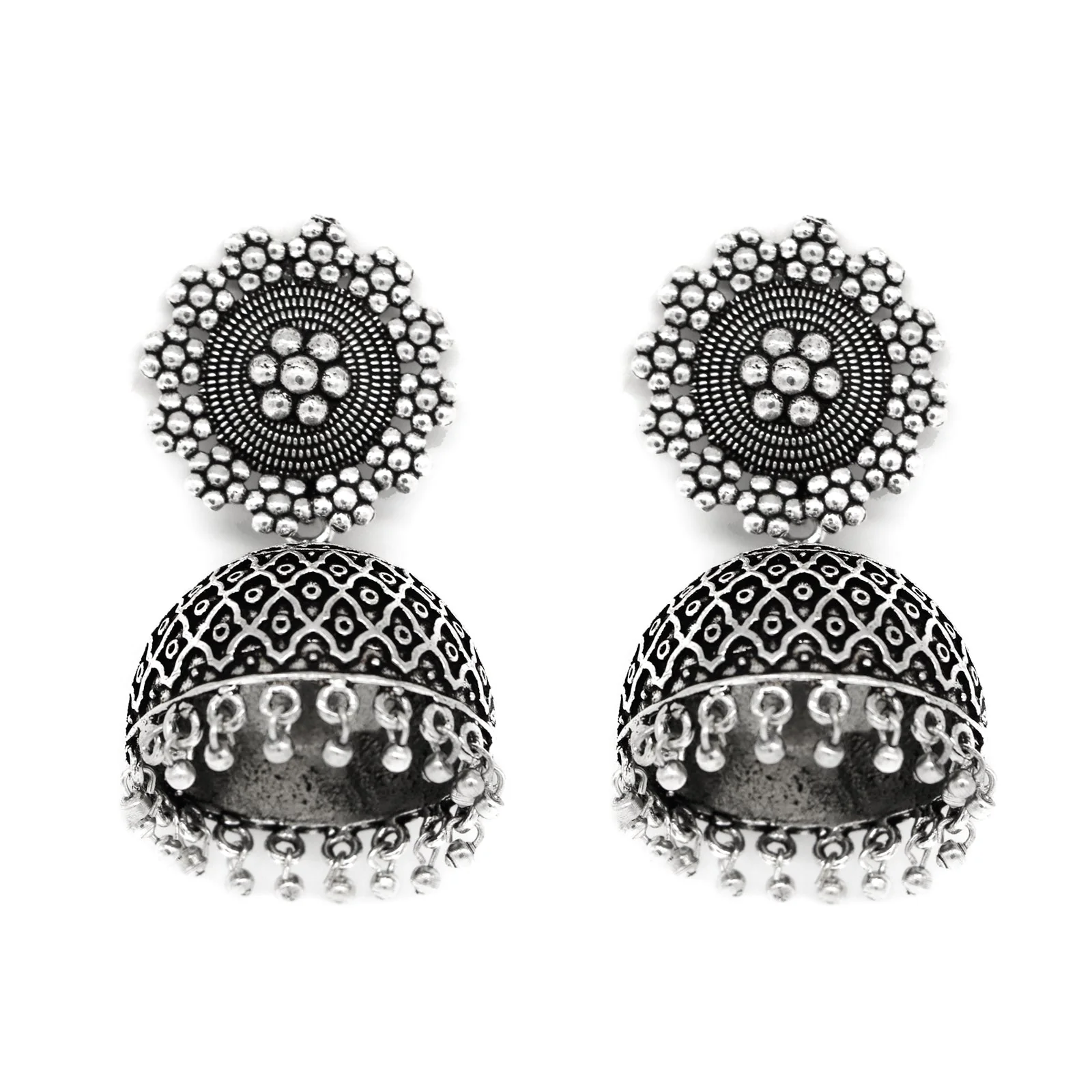 Teejh Anjani Silver Oxidised Jewelry Gift Set - Image 3