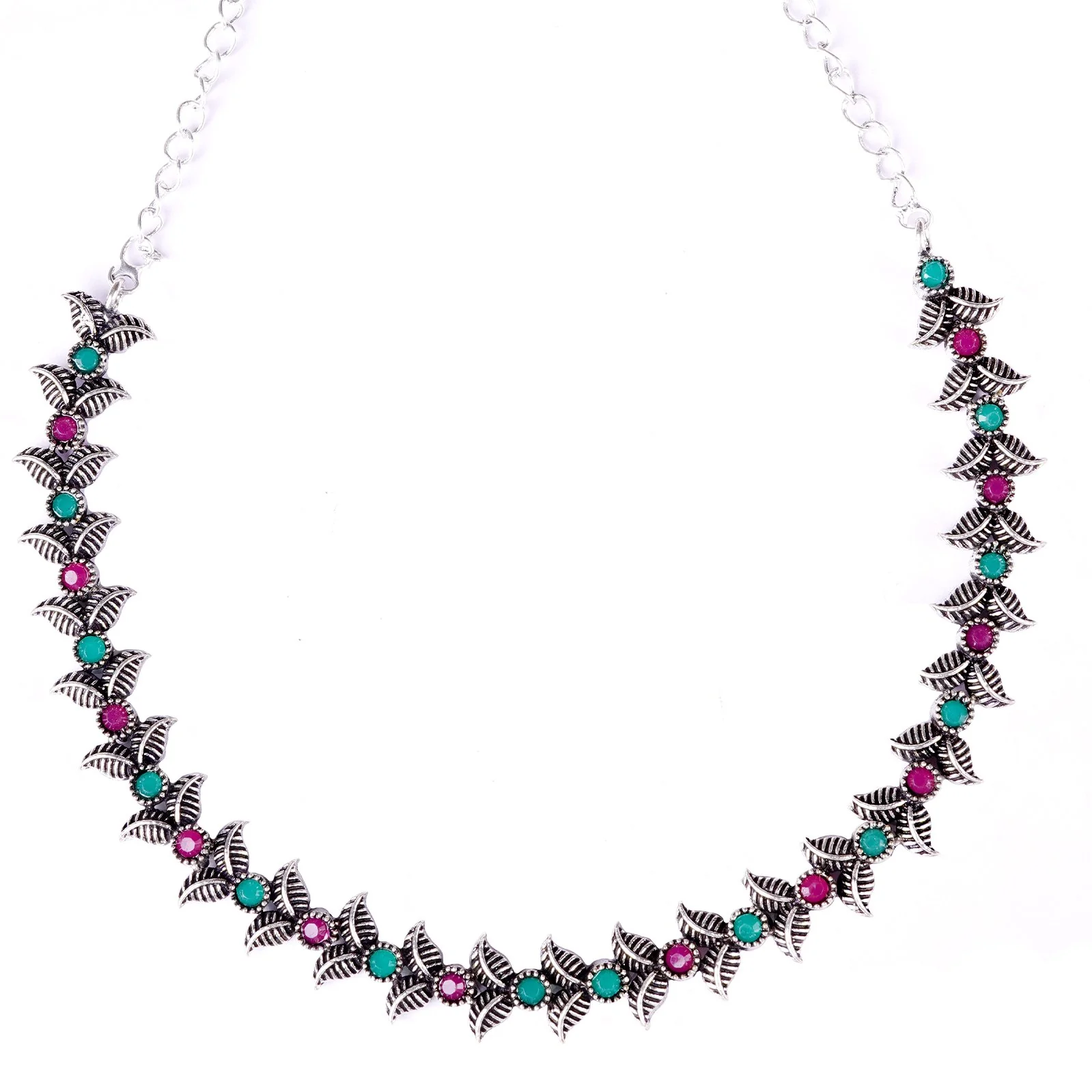 Teejh Aryah Multi colored Necklace Set - Image 4