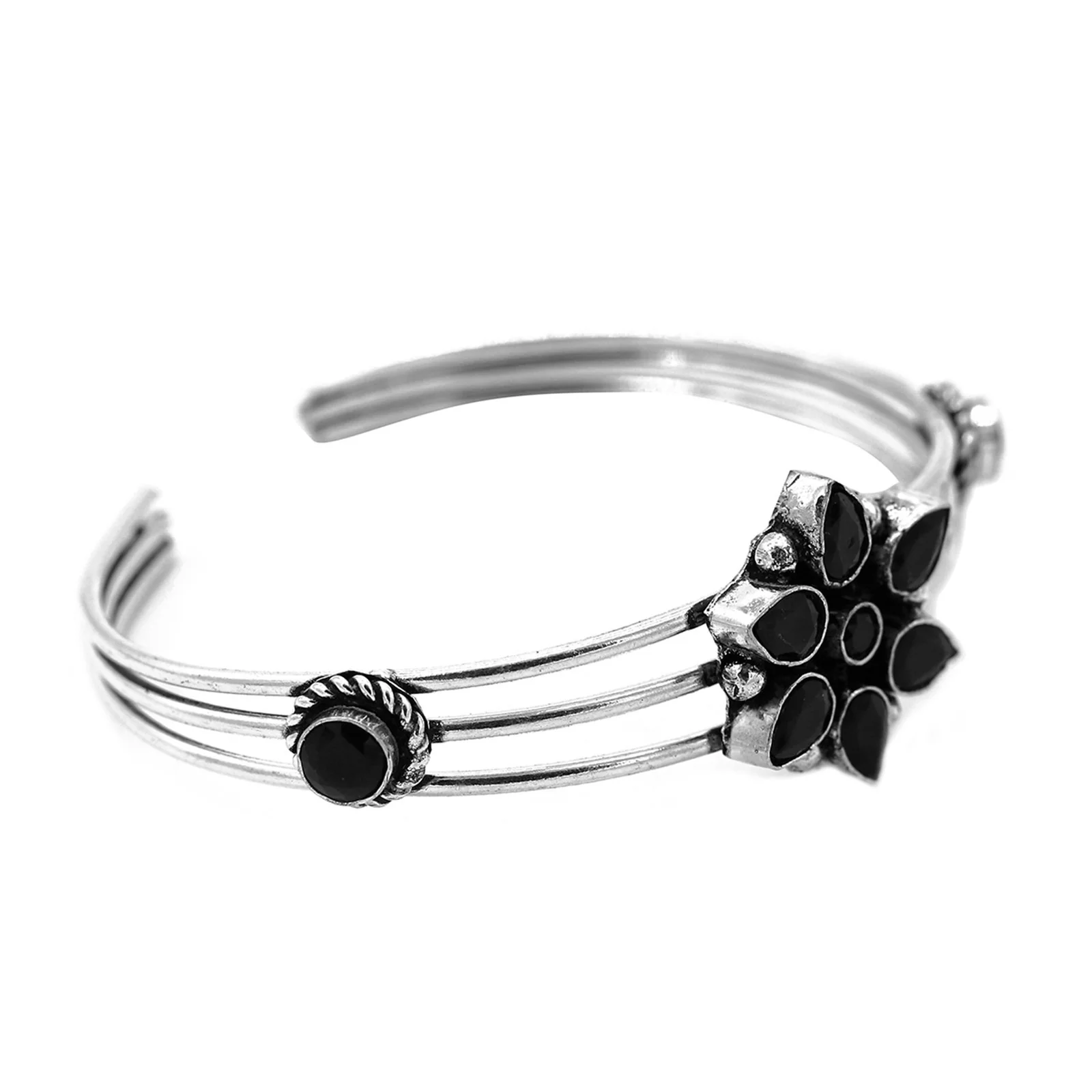 Teejh Ashvi Metallic Silver Oxidized Jewelry Gift Set - Image 6