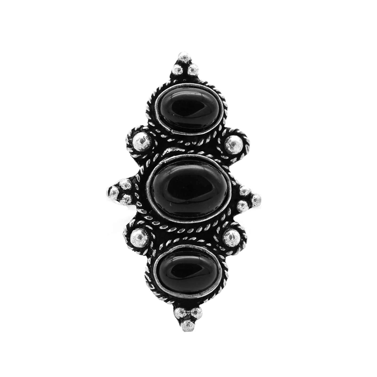Teejh Ashvi Metallic Silver Oxidized Jewelry Gift Set - Image 7