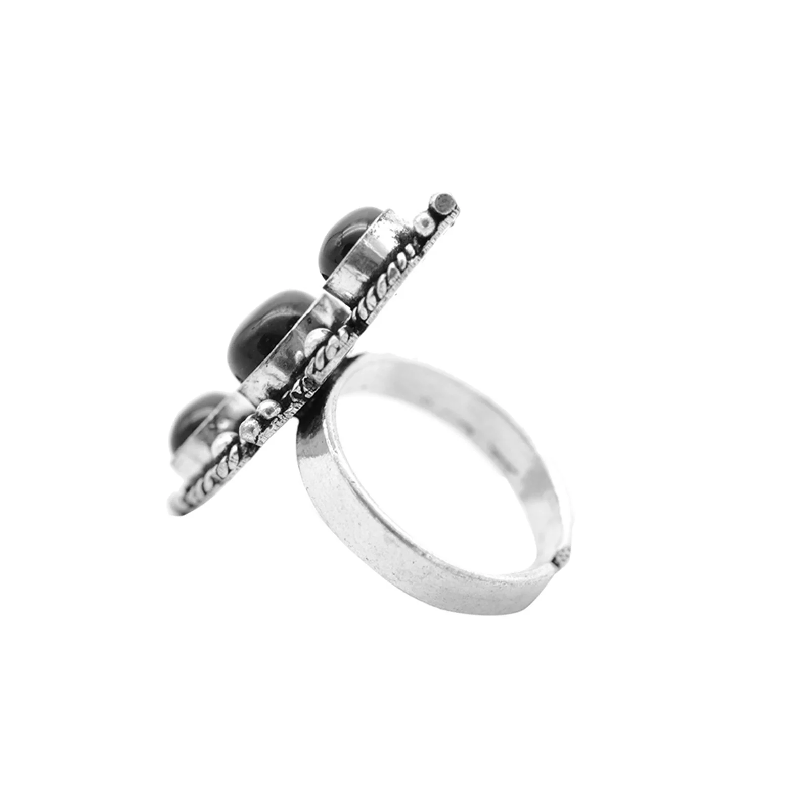 Teejh Ashvi Metallic Silver Oxidized Jewelry Gift Set - Image 8